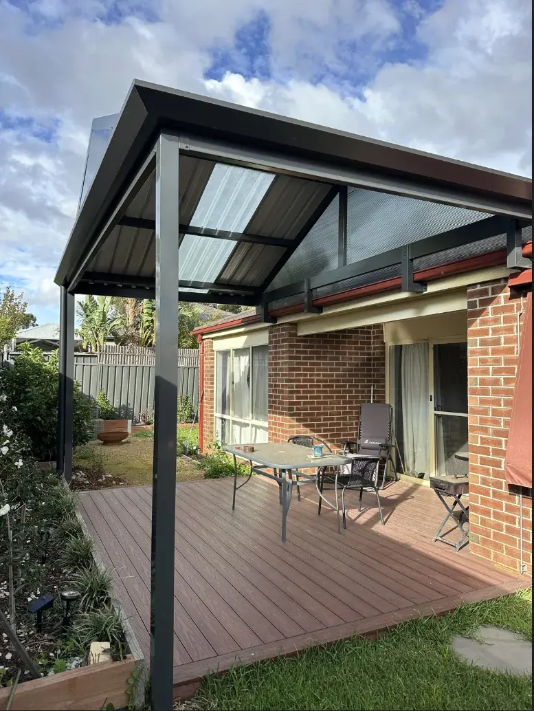 Gable Colorbond Pergola in Caroline Spring