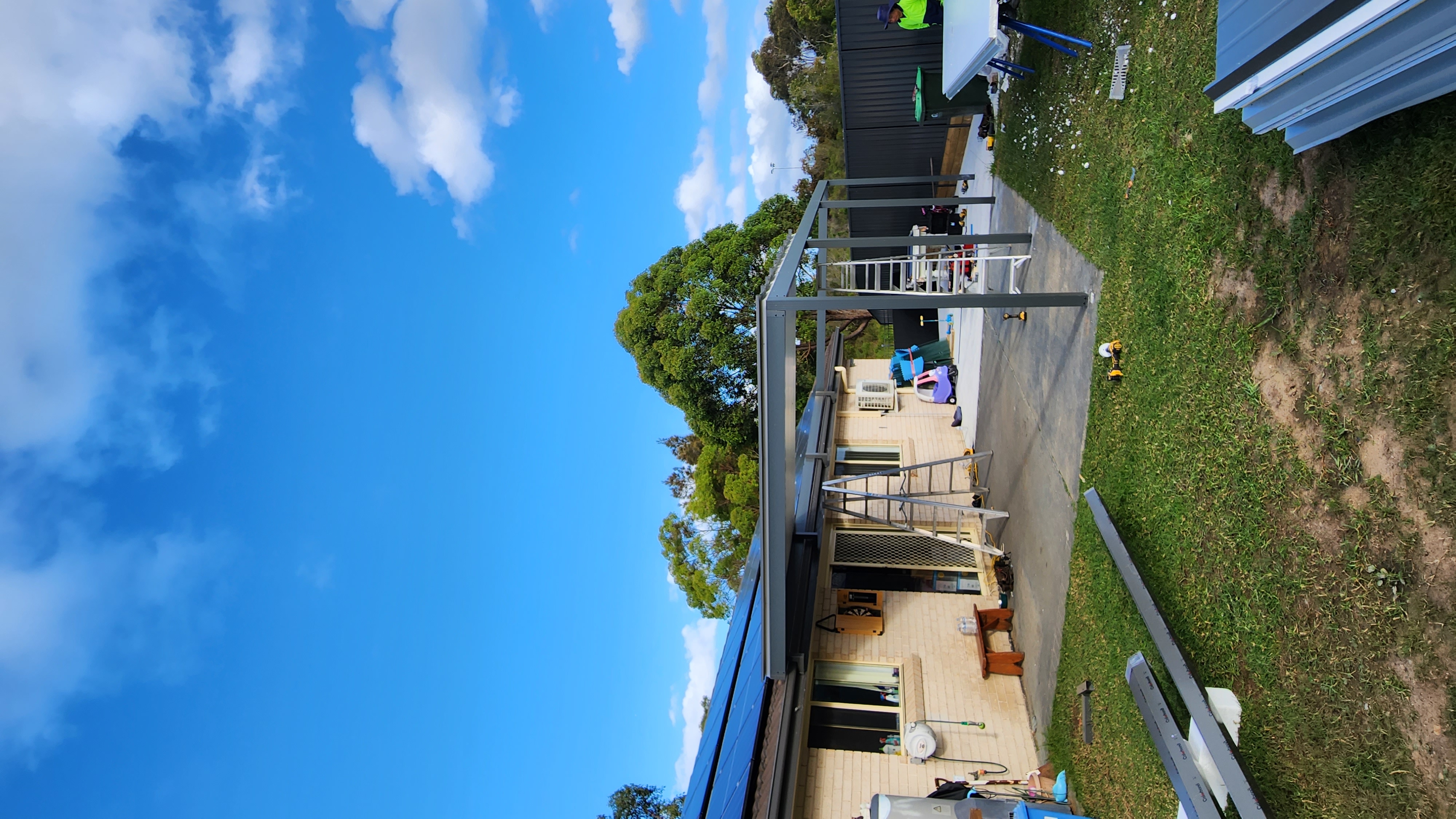 Insulated Patio Roof Before 3