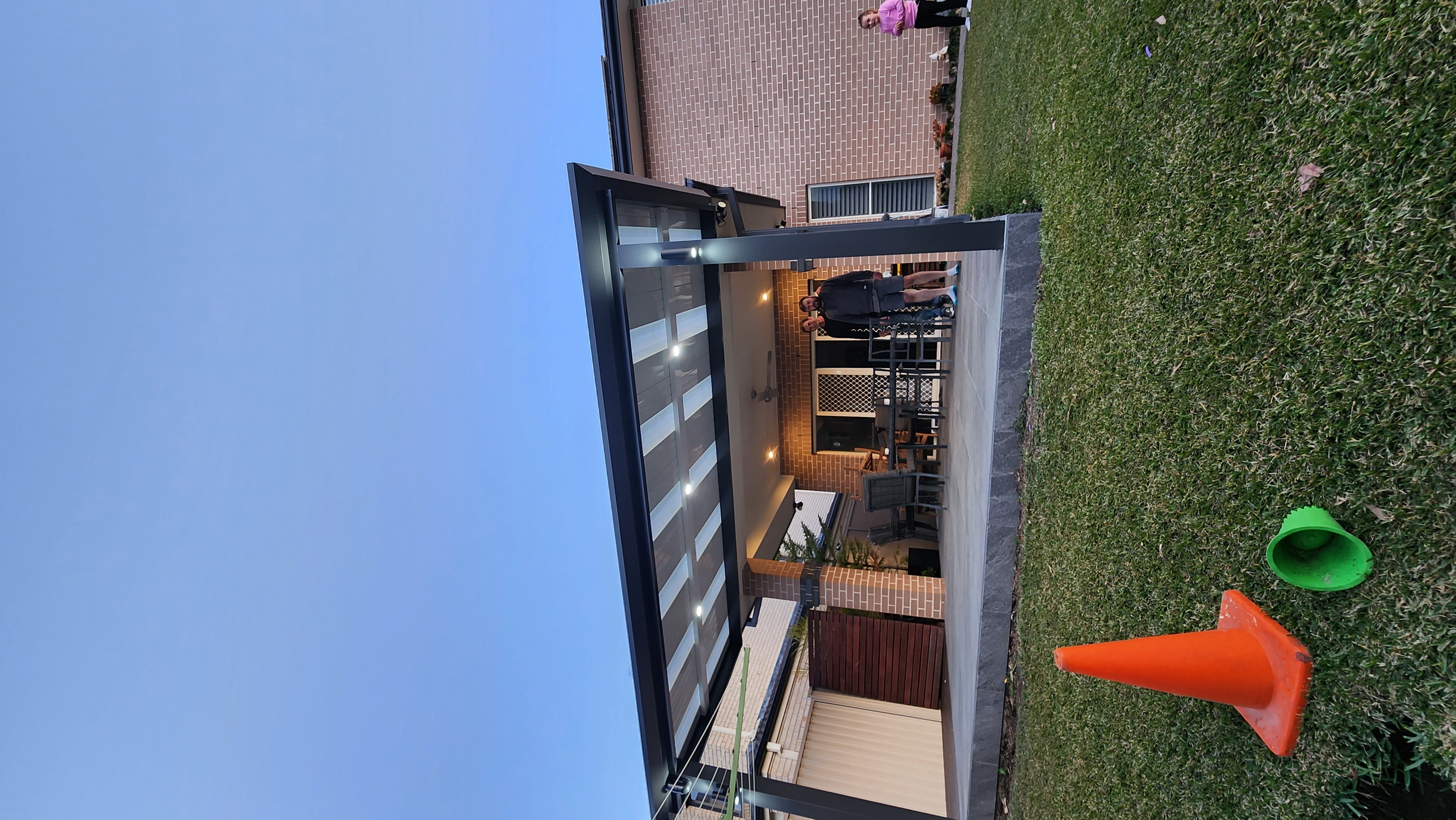 Flatdek Pergola roof with skylight After 3