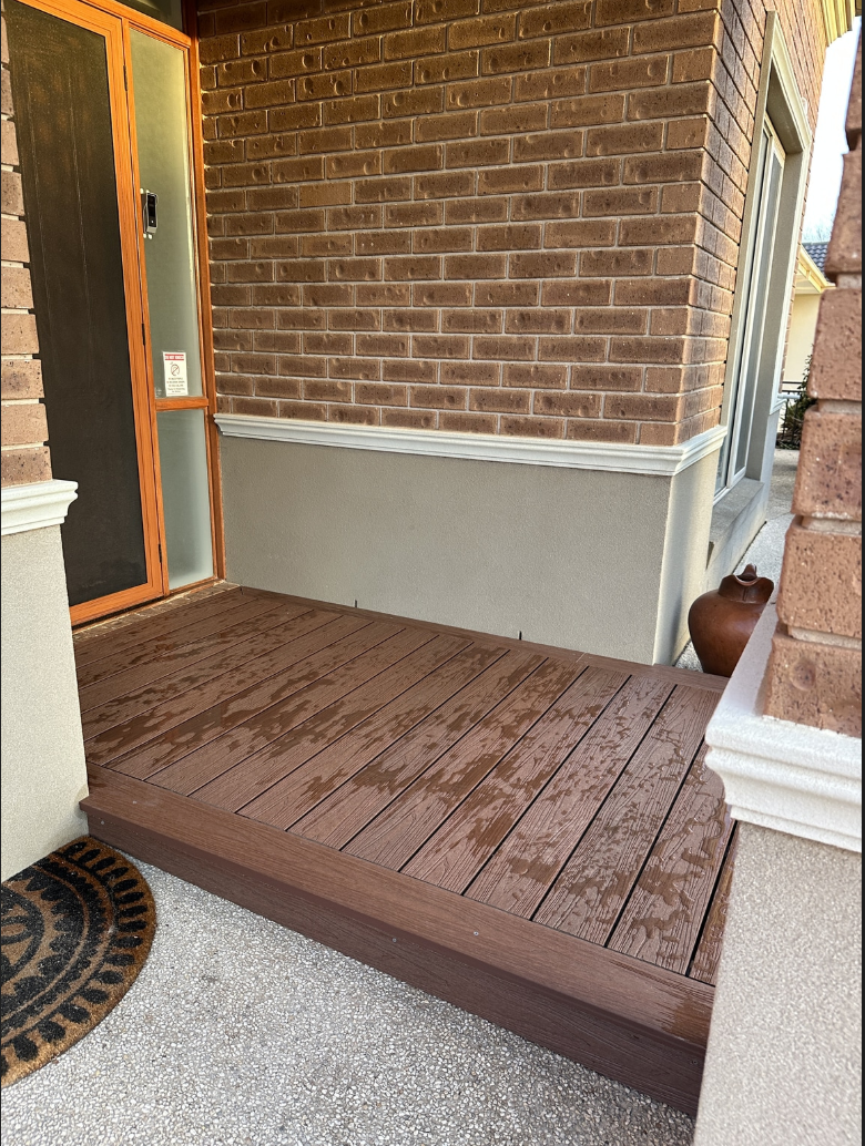 Colorbond Pergola and Composite Decking in Point Cook After 8
