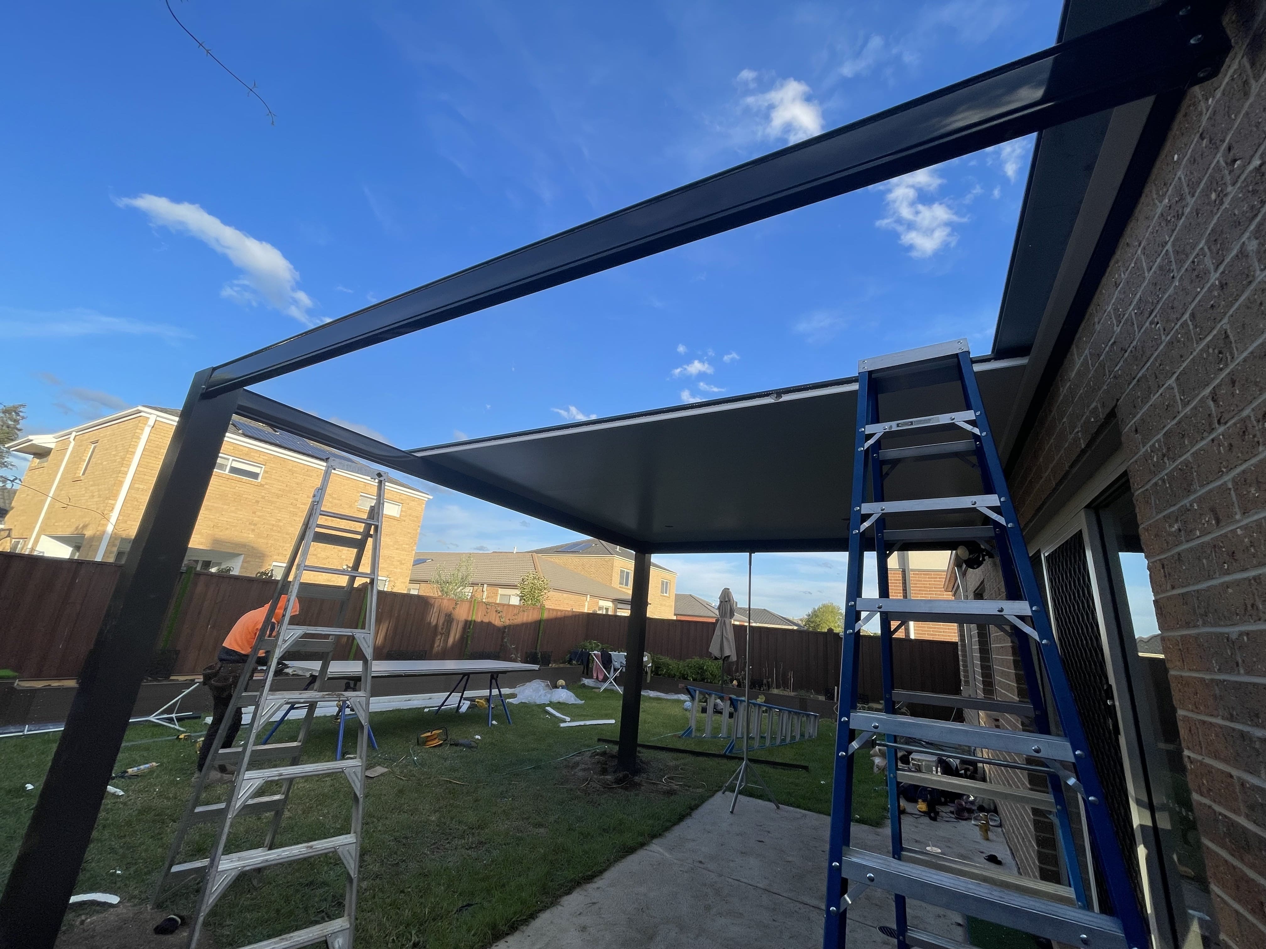 Overhang Insulated Patio in Point Cook Before 1