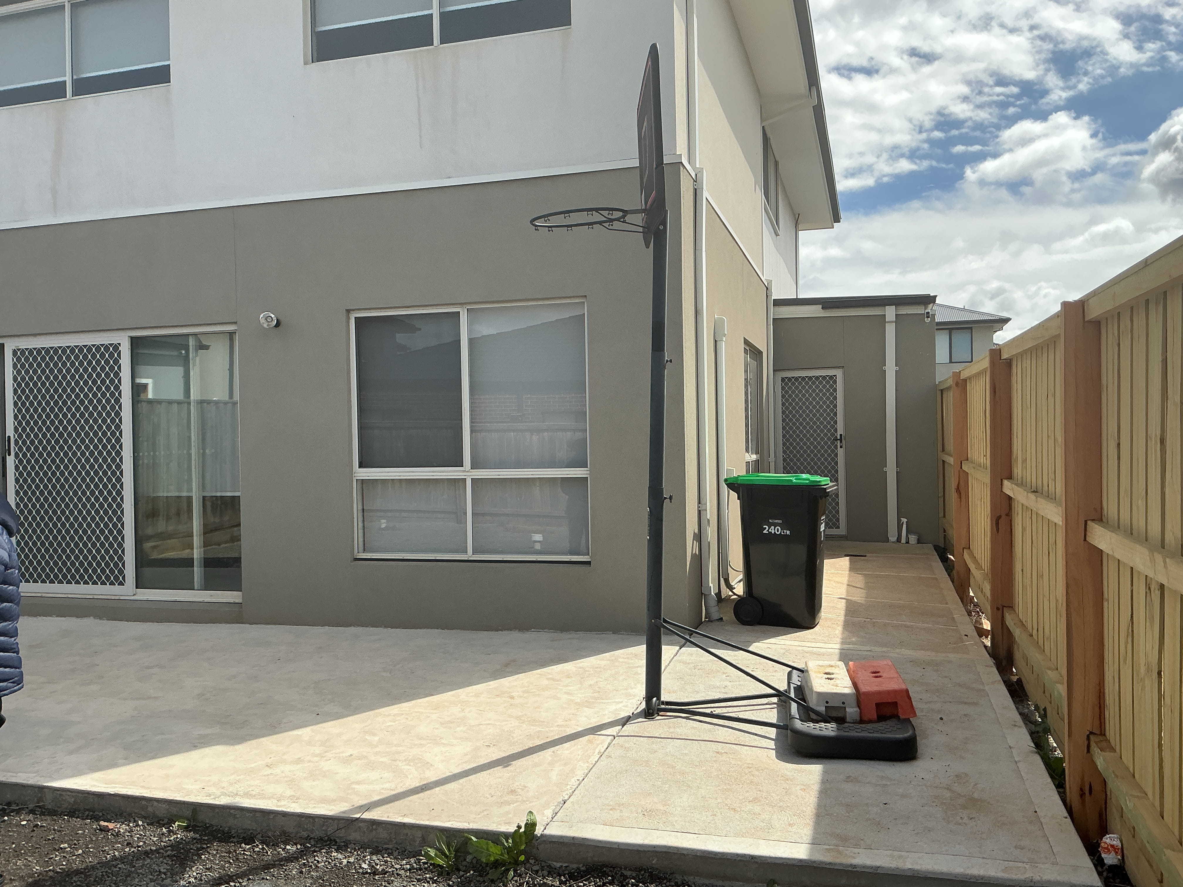 Insulated Pergola in Fraser Rise Before 1