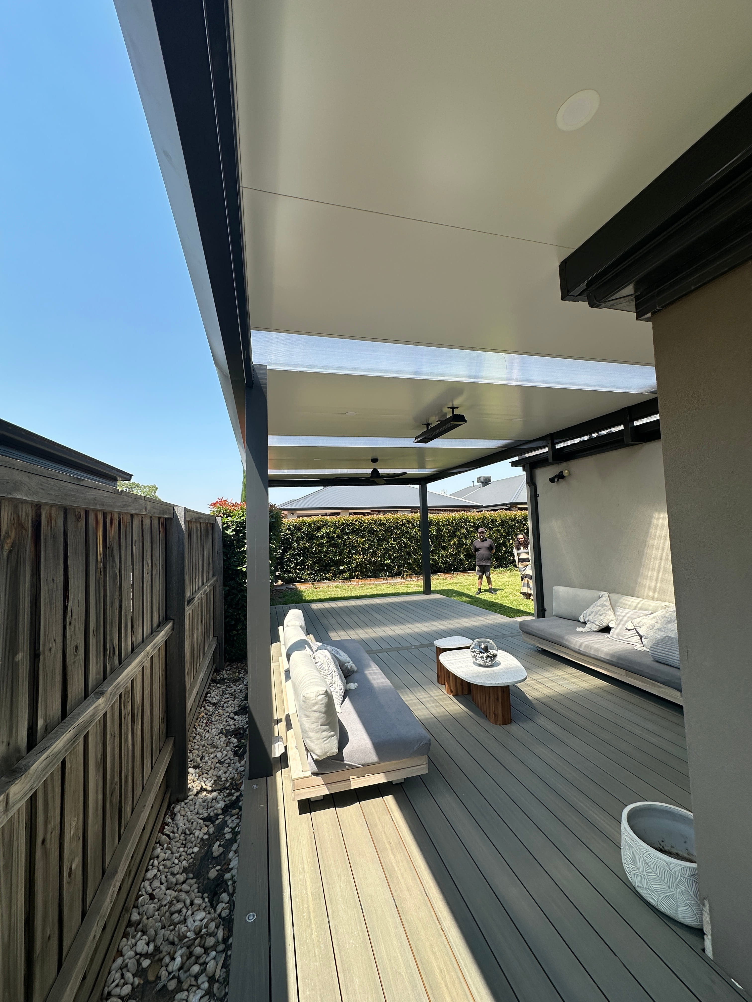 Insulated Pergola and Decking in Mernda After 4