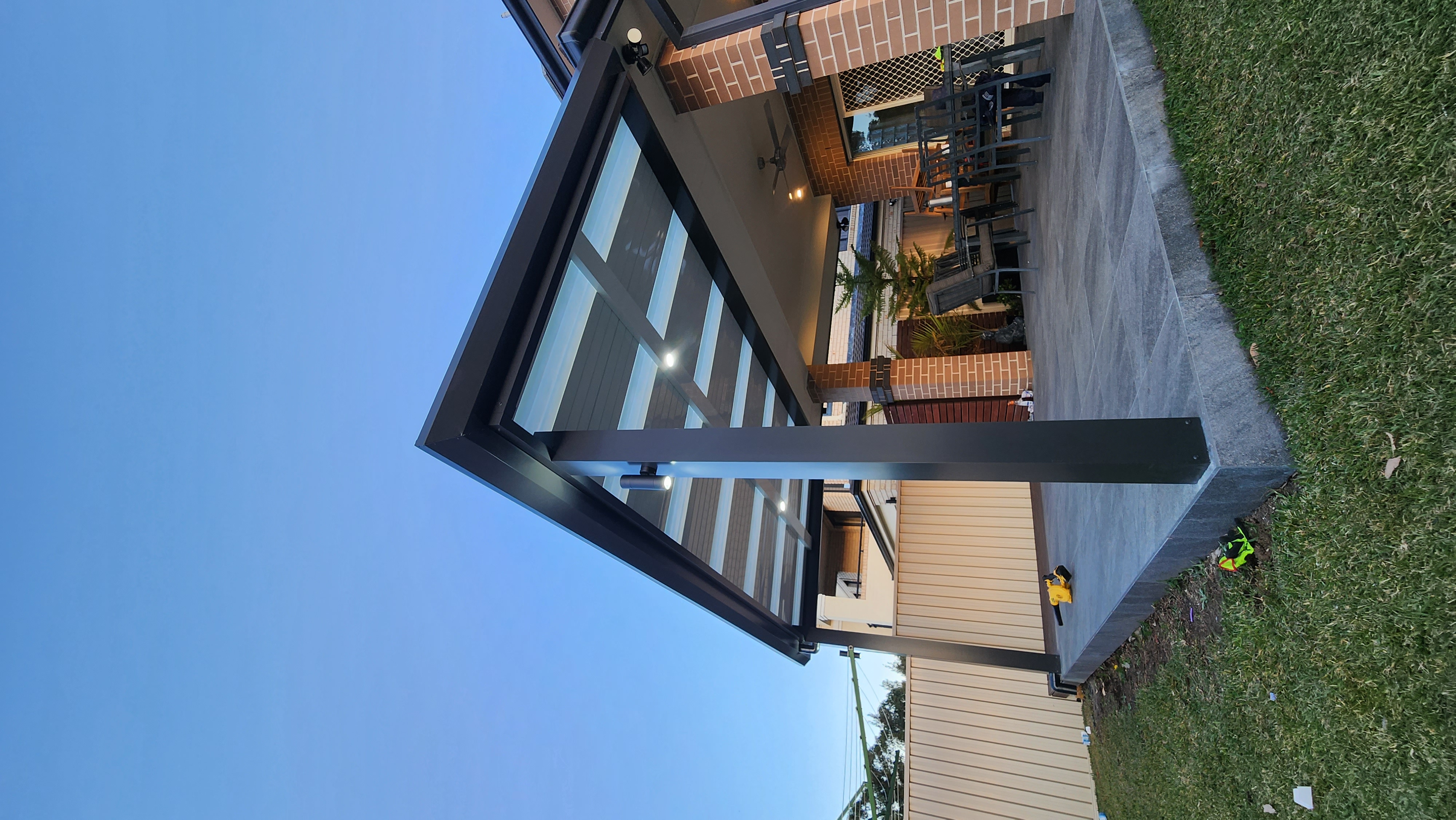 Flatdek Pergola roof with skylight After 5