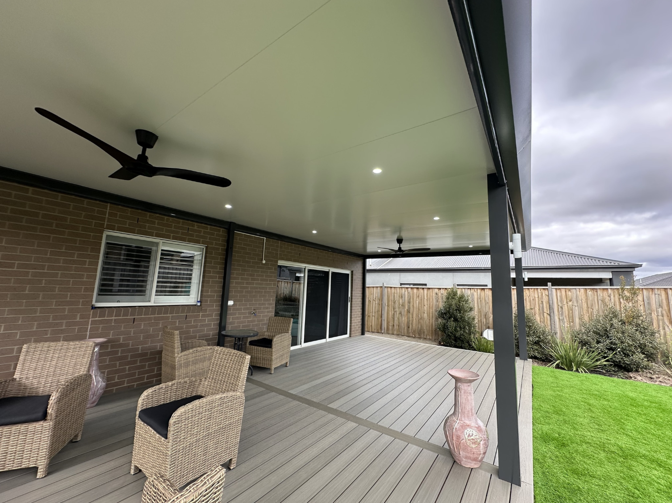 Insulated Pergola in Fraser Rise After 3