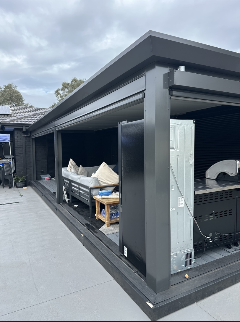 Insulated Pergola and Blinds in Hoppers Crossing After 5
