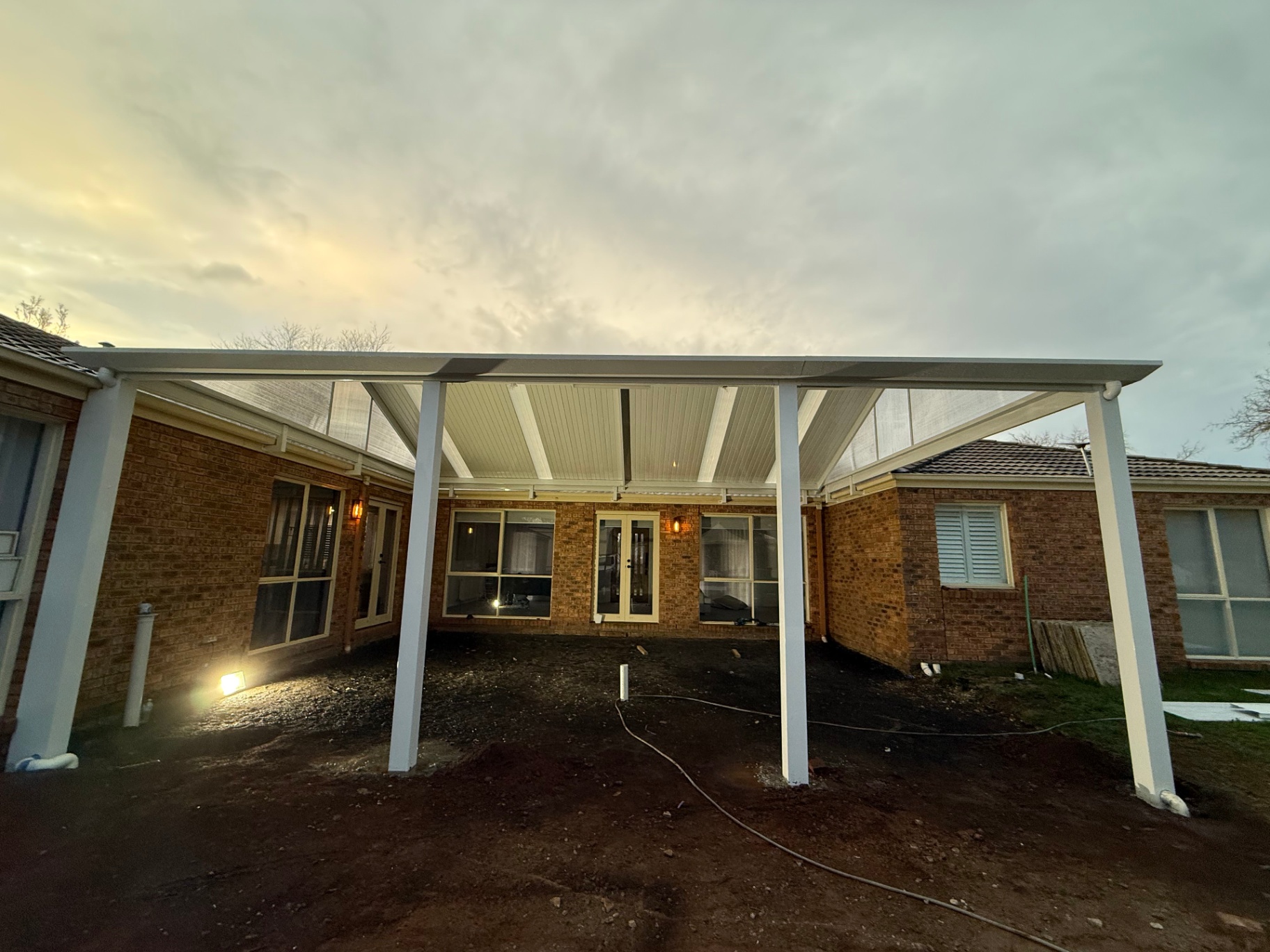 Colorbond Pergola in Kilmore After 4