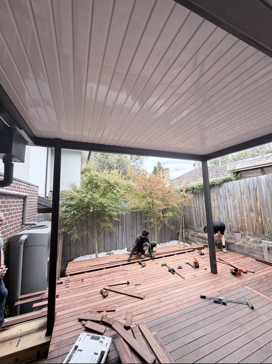 Flatdek Pergola in Mitcham After 2