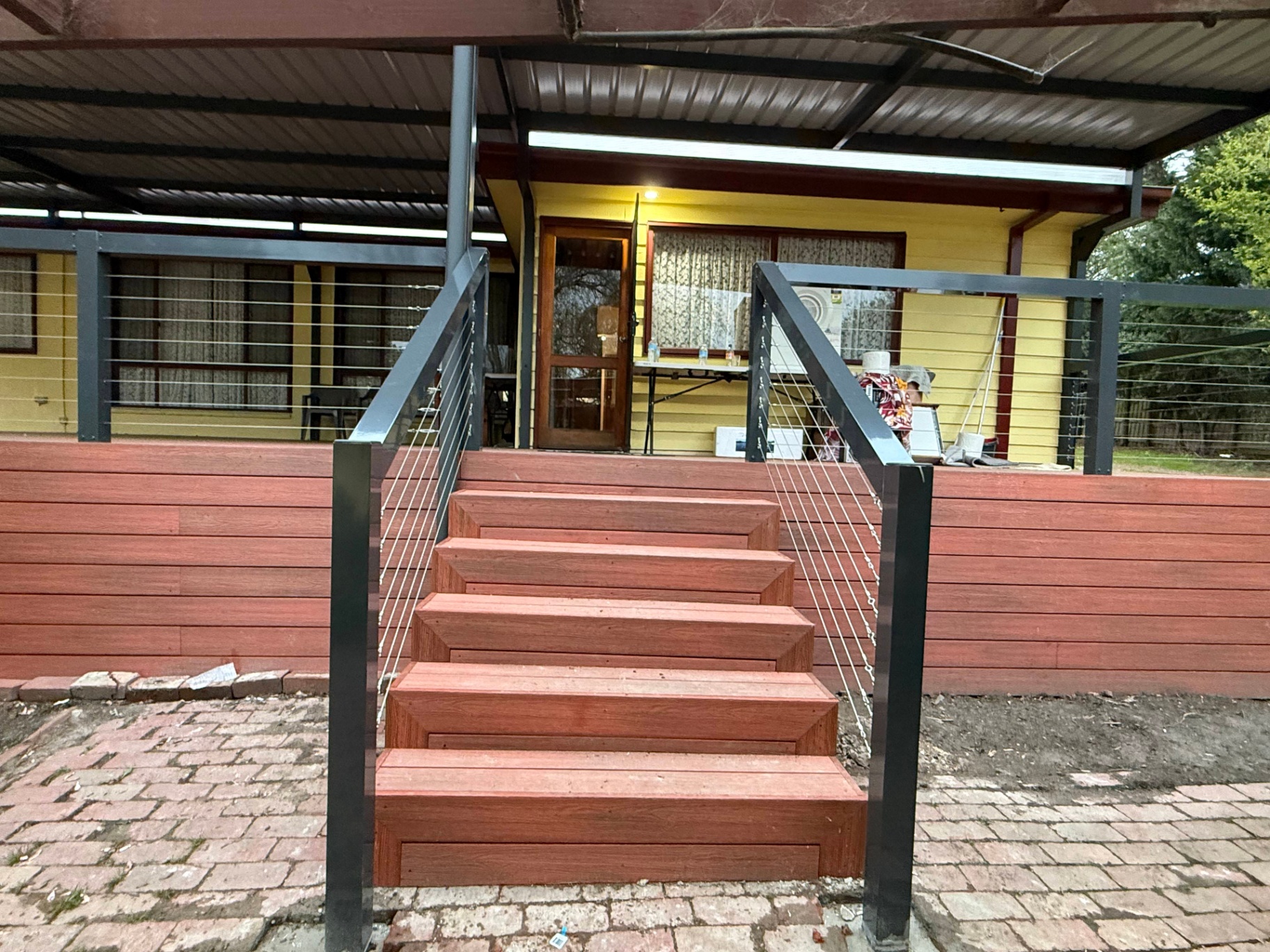 Colorbond Pergola and Decking in Cranbourne South After 4