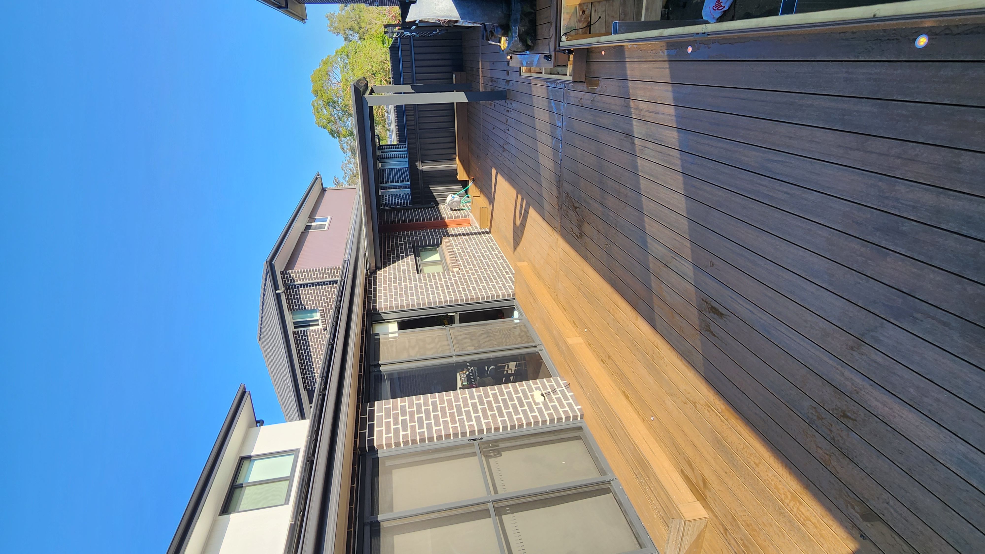 Insulated Pergola Roof with Composite Decking After 2