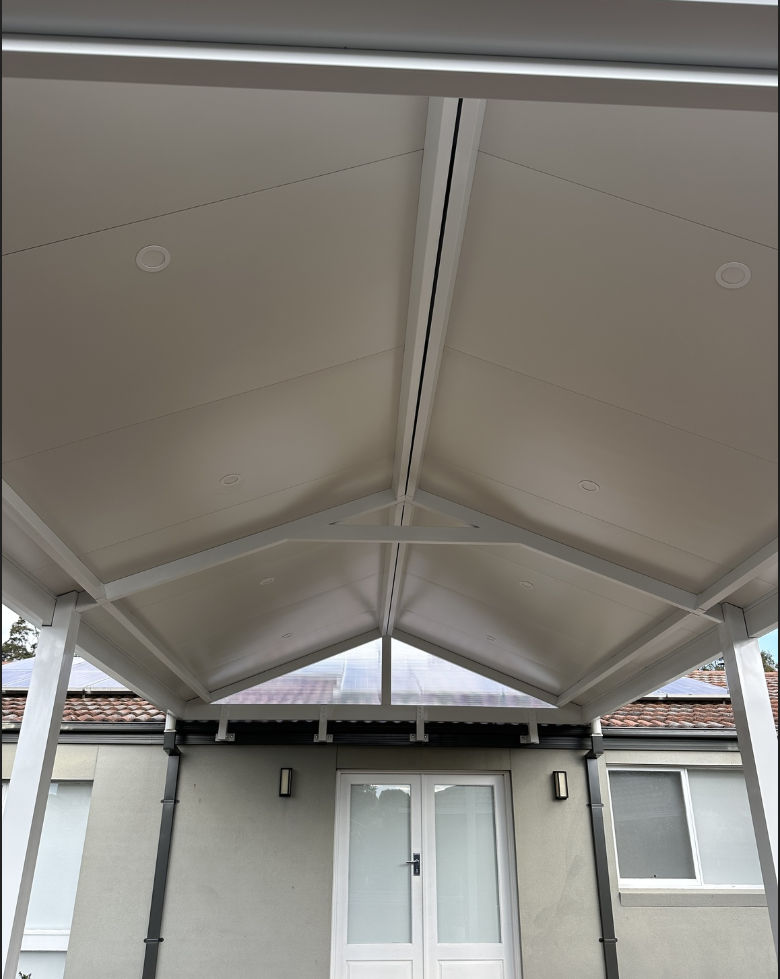 Gable Insulated Pergola in Taylors Lakes After 3