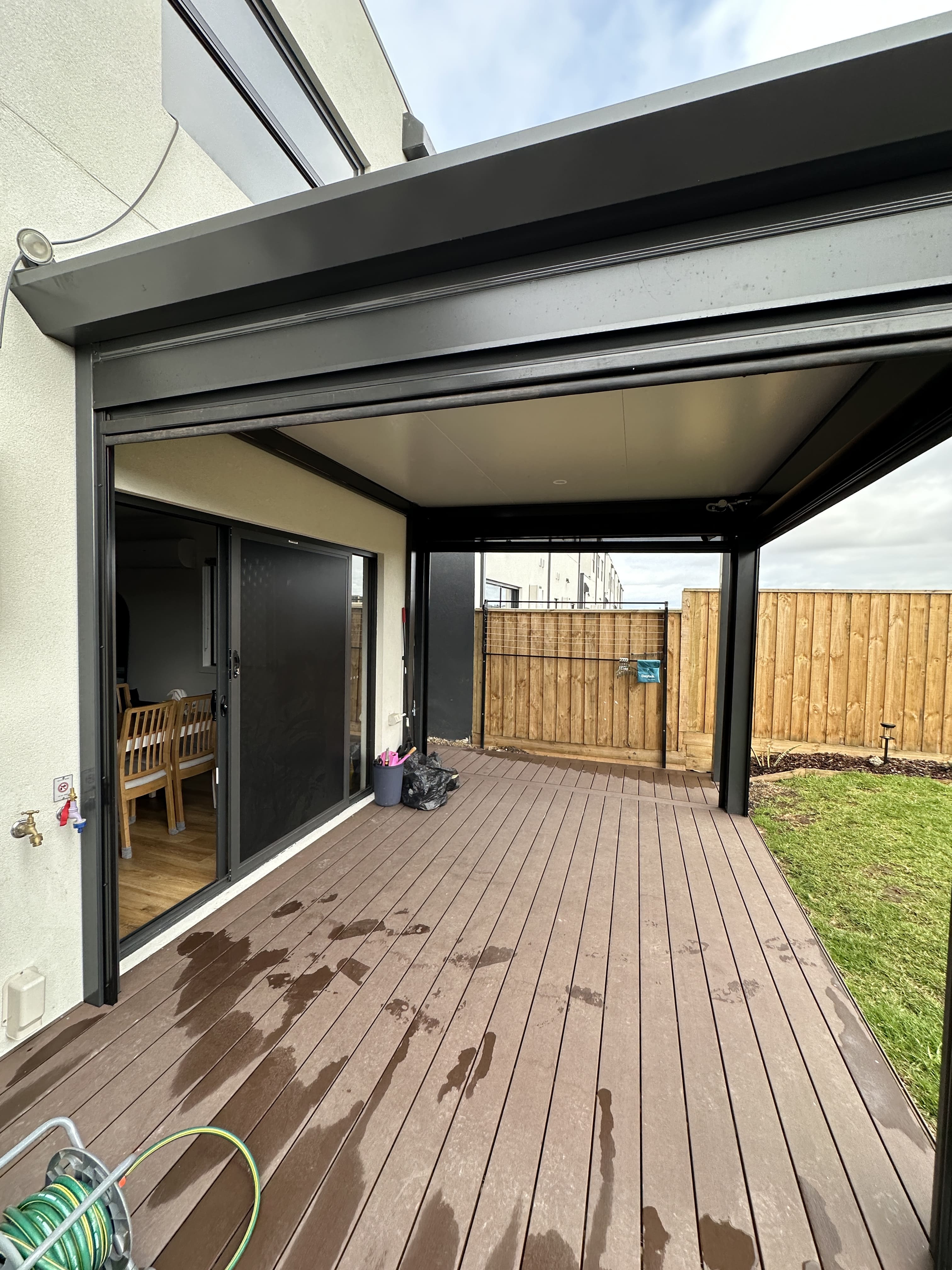 Insulated Patio and Ekodeck Composite Decking in Wollert After 1