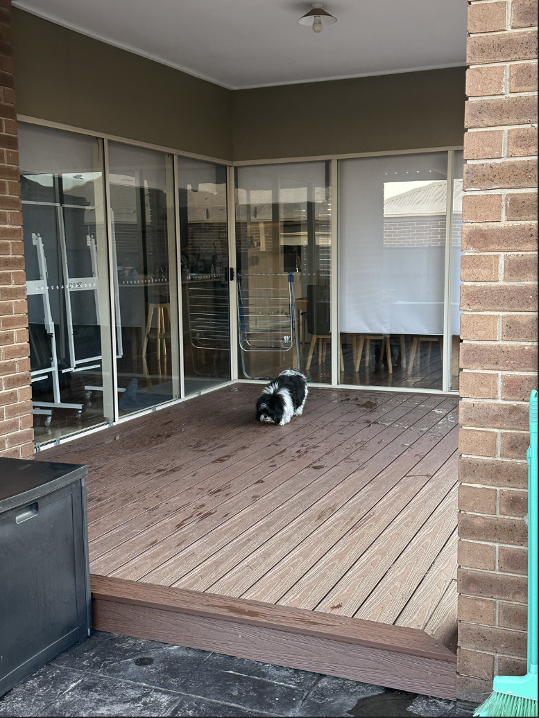 Colorbond Pergola and Composite Decking in Point Cook After 4