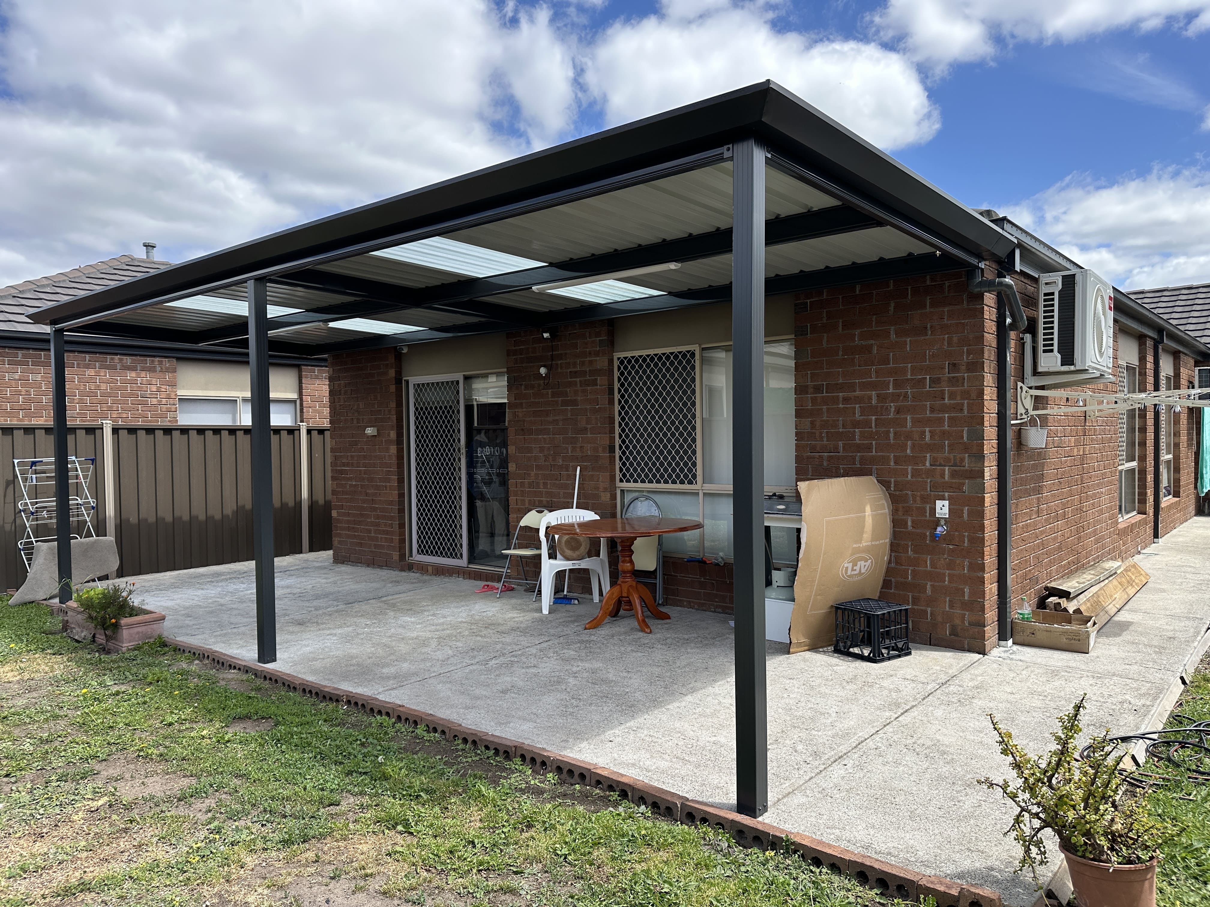 Colorbond Pergola in Craigieburn After 1