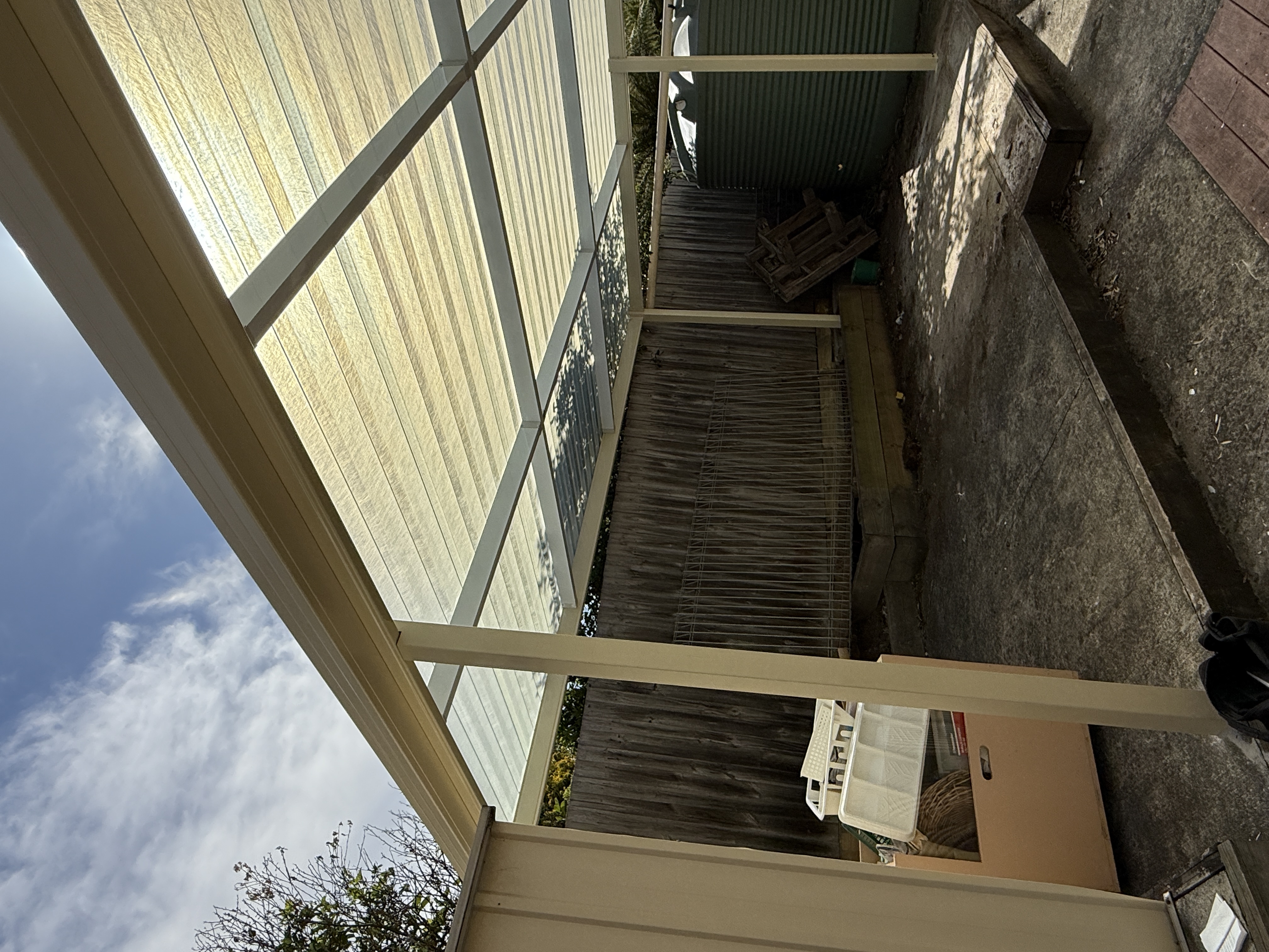 Fibreglass Colorbond Patio After 1