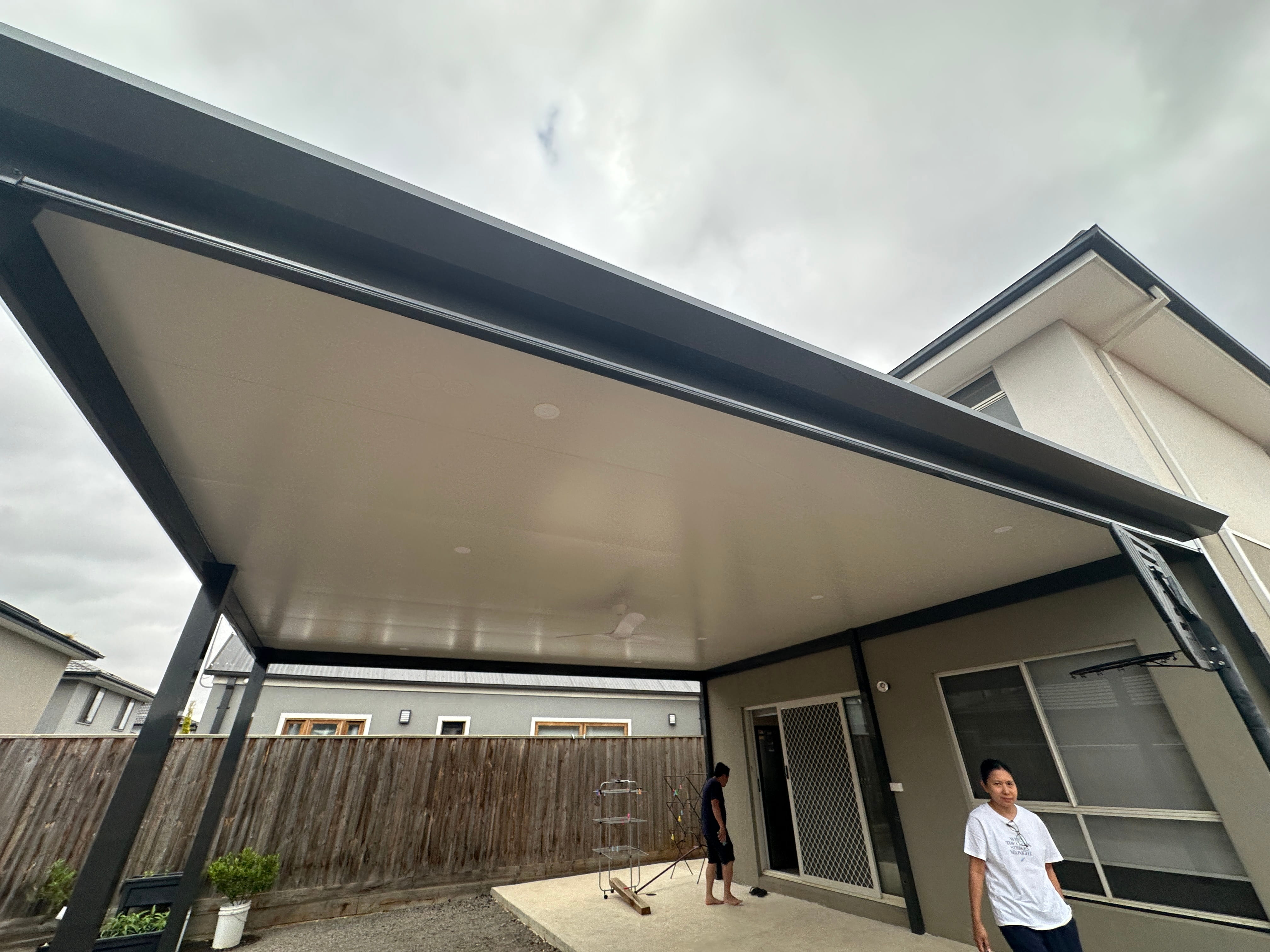 Insulated Pergola in Fraser Rise After 1