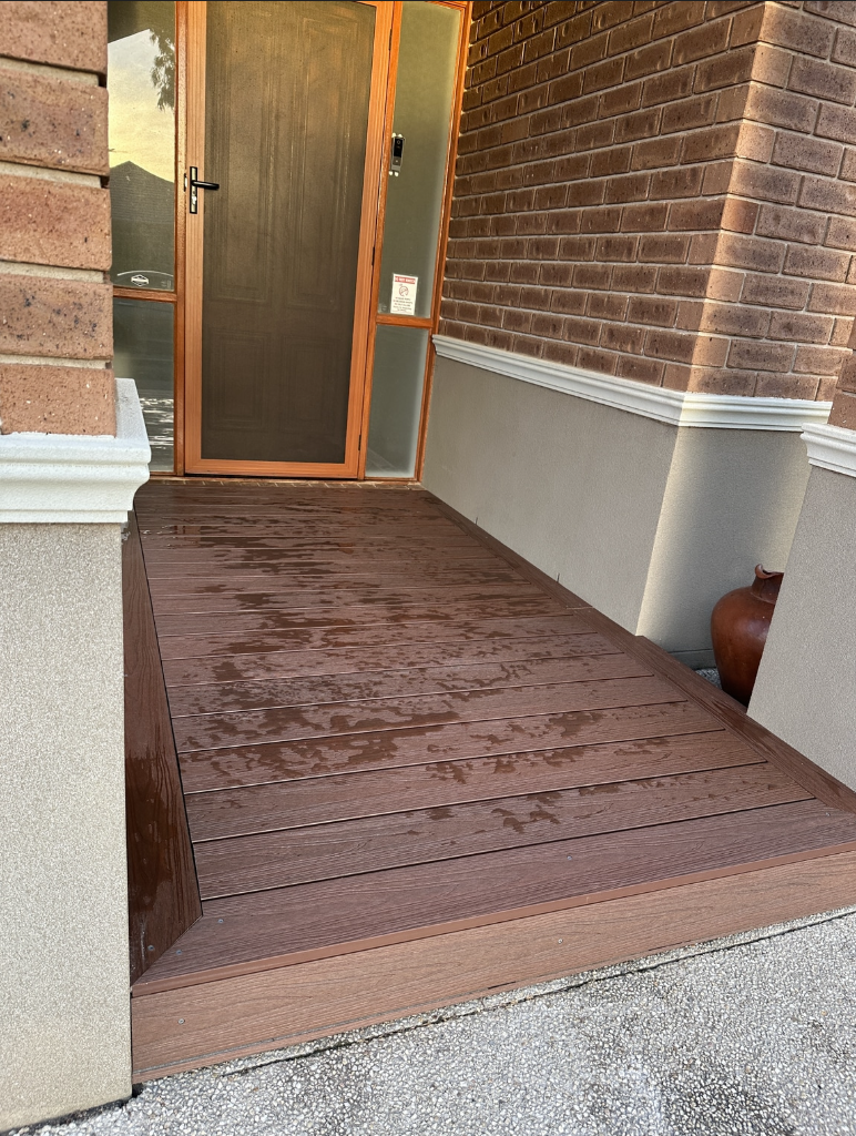 Colorbond Pergola and Composite Decking in Point Cook After 6