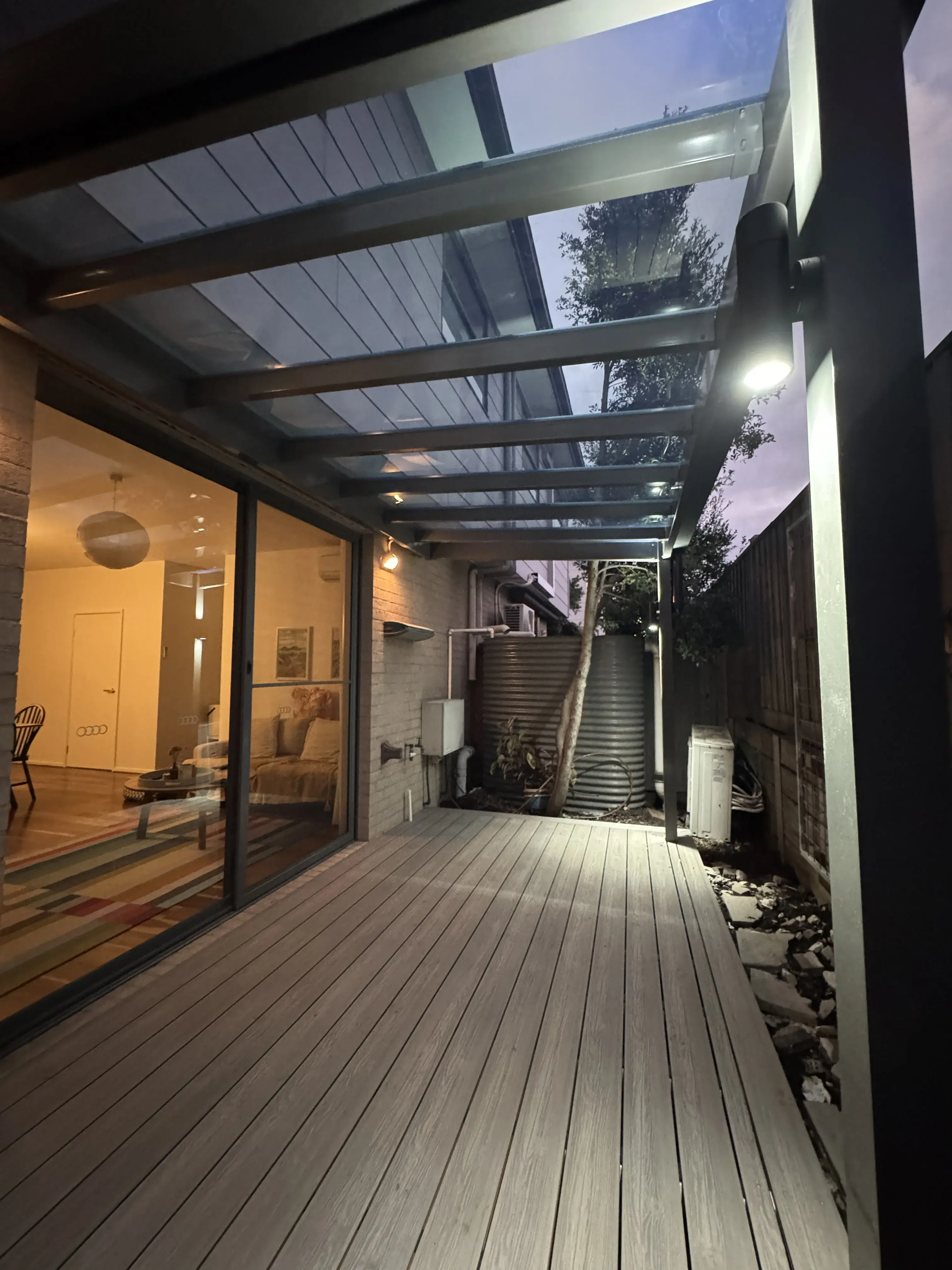 Ez Glaze Pergola and Composite Decking