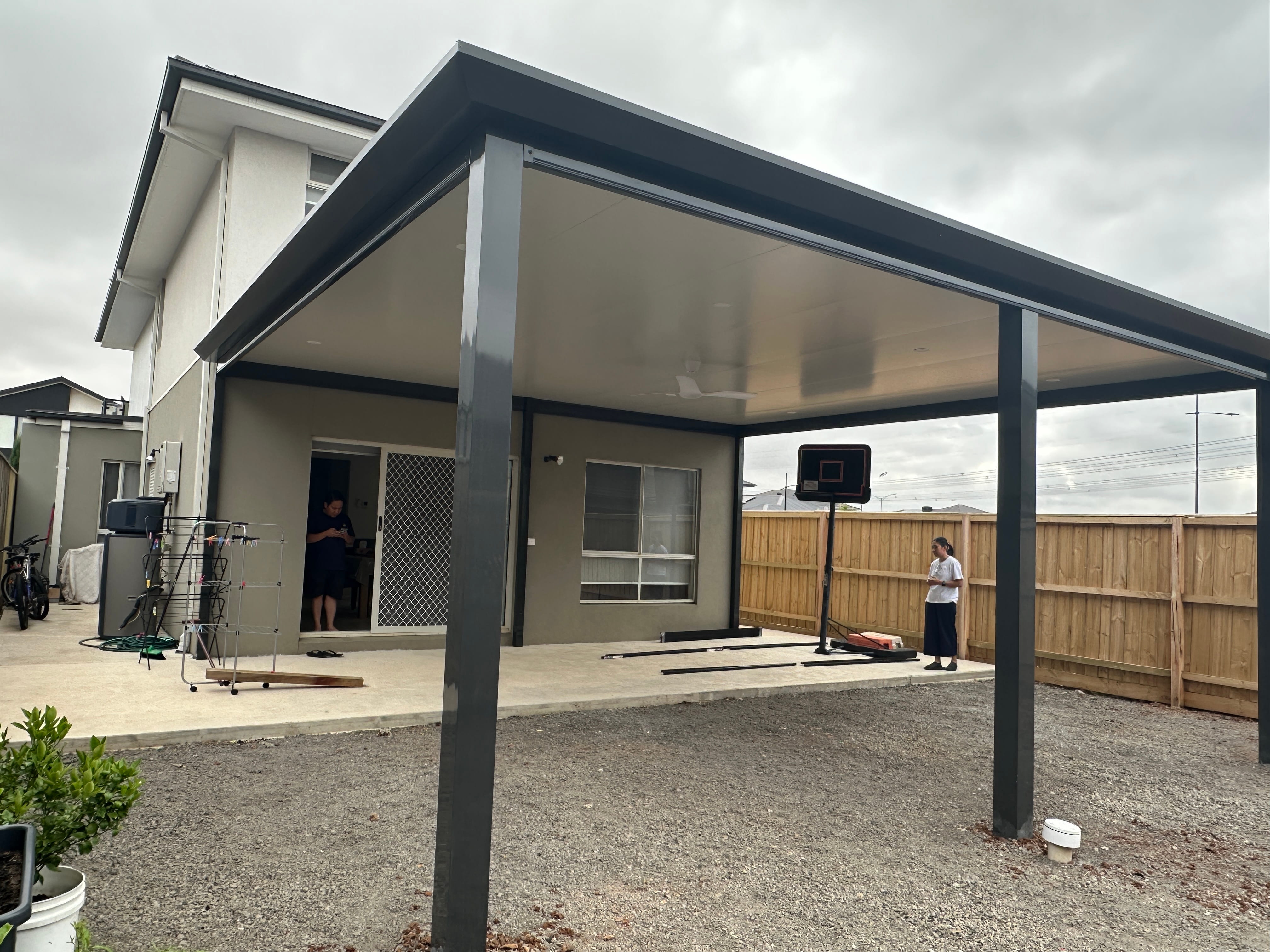 Insulated Pergola in Fraser Rise After 3