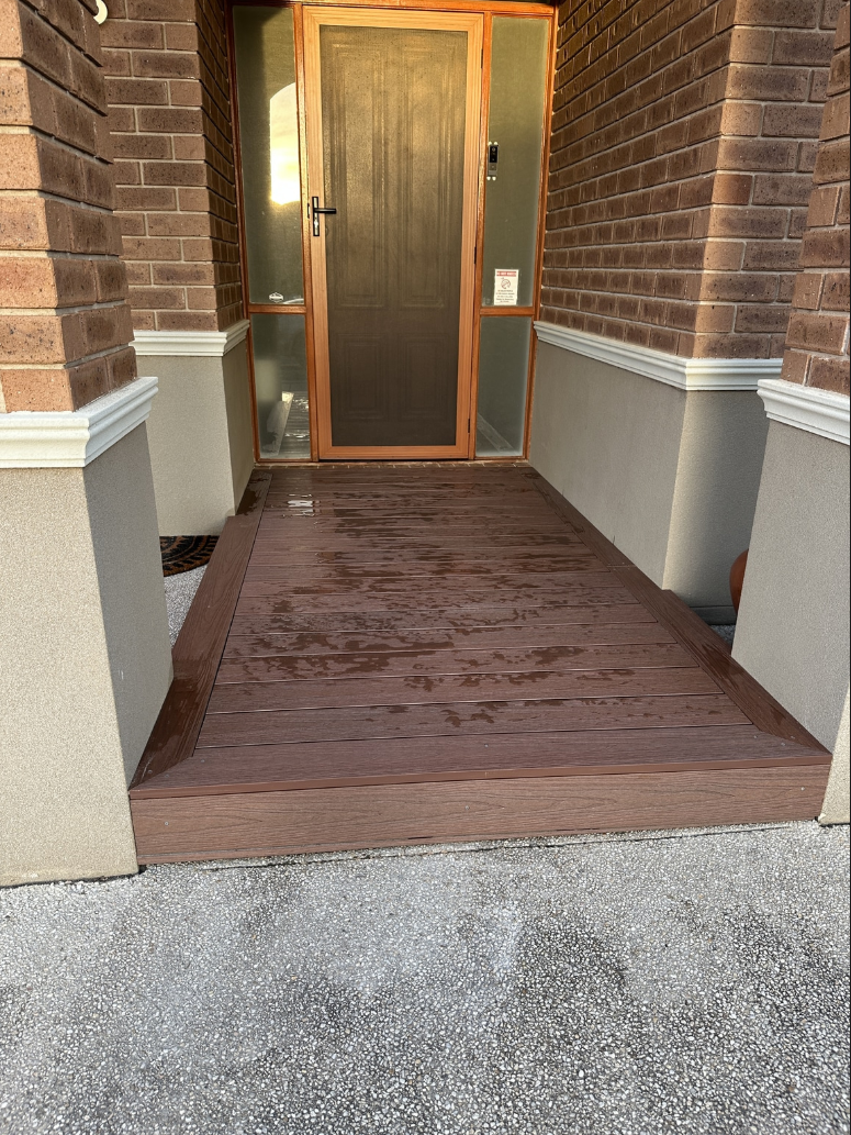 Colorbond Pergola and Composite Decking in Point Cook After 7