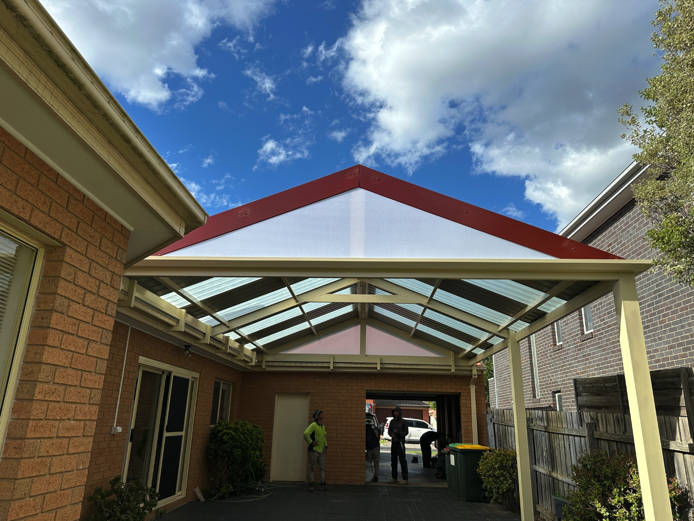 Colorbond Pergola in Cairnlea After 1