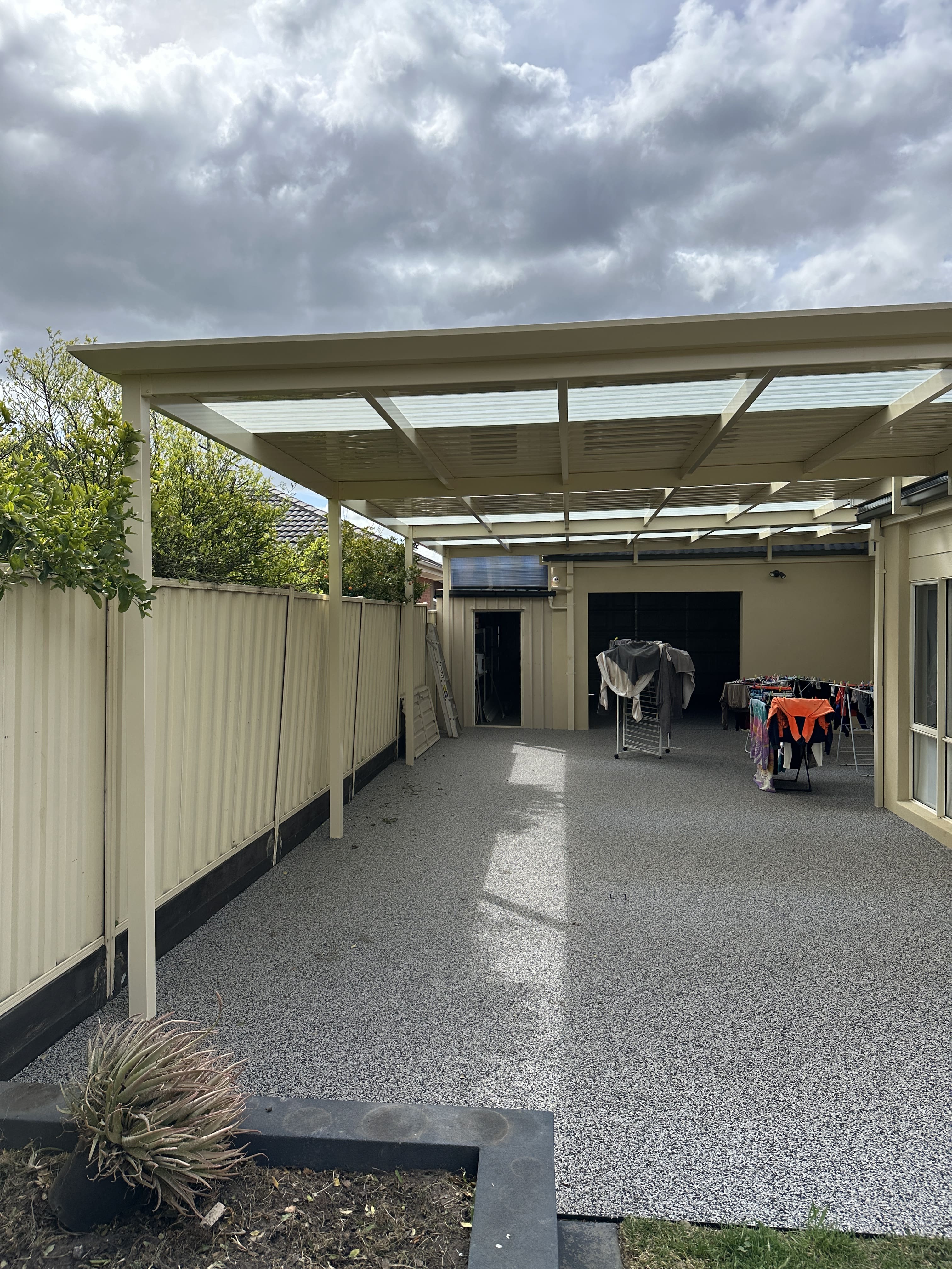 Colorbond Pergola in Epping After 1