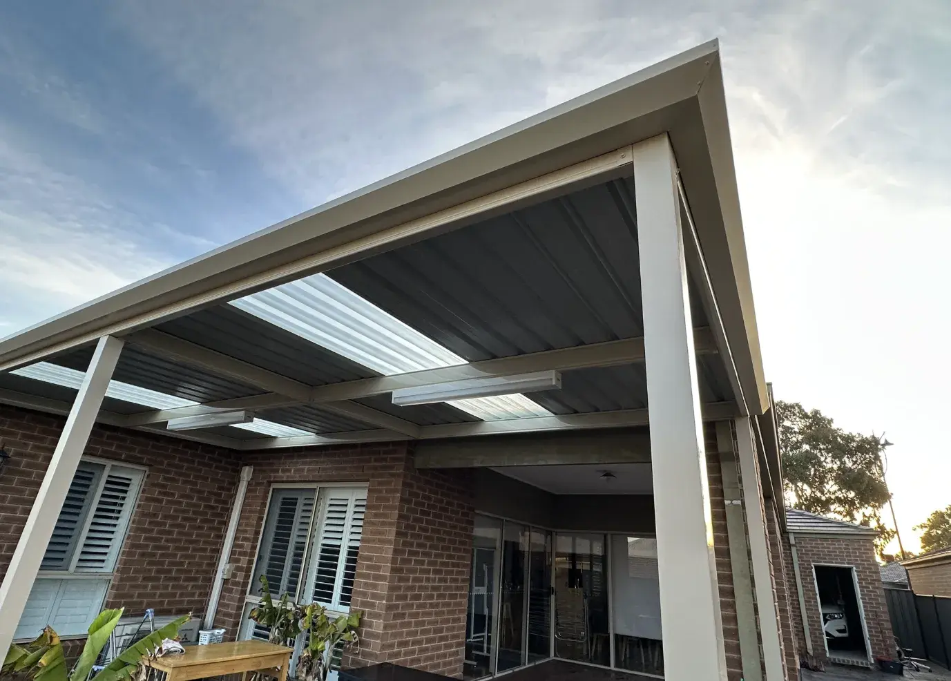 Colorbond Pergola and Composite Decking in Point Cook