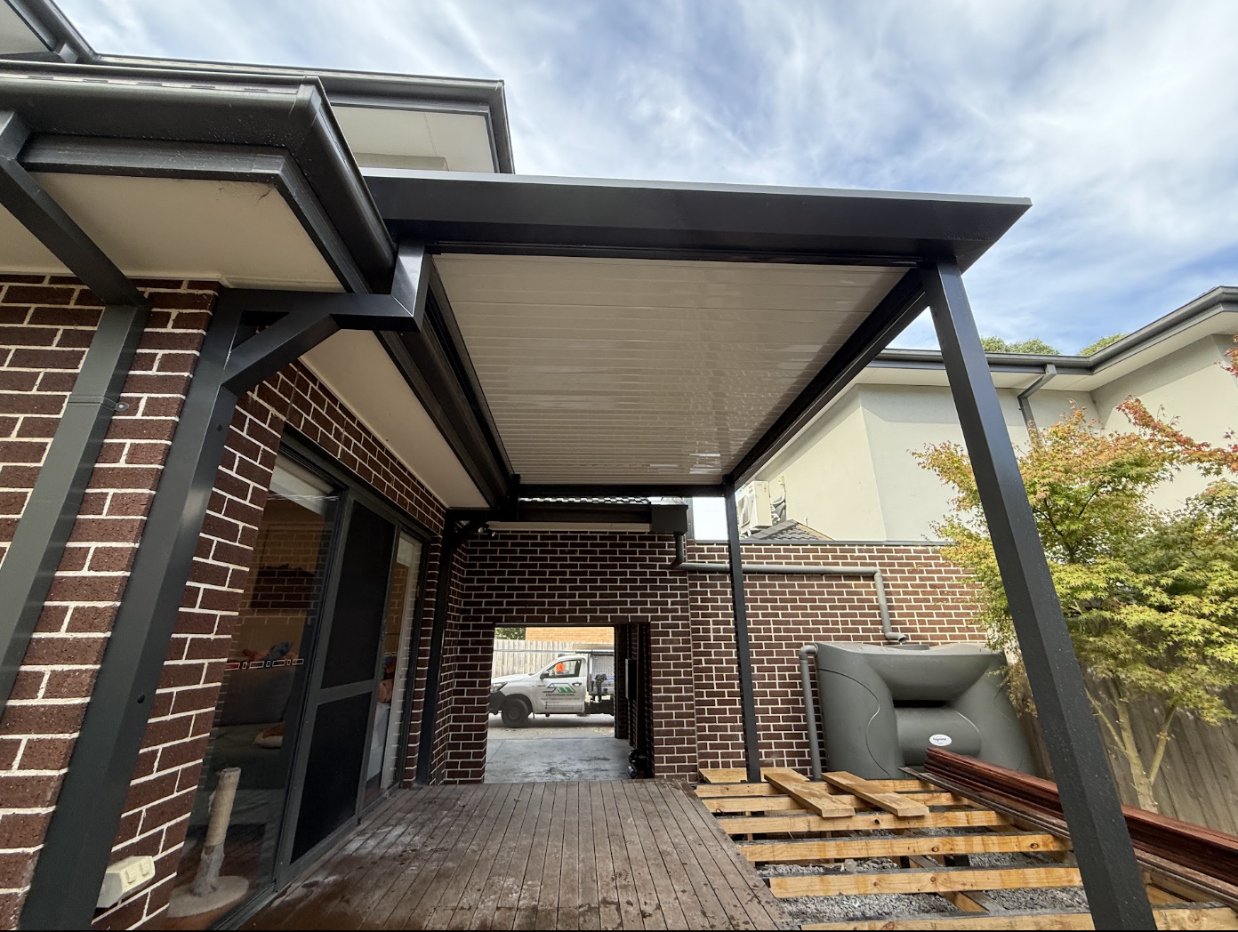 Flatdek Pergola in Mitcham After 1