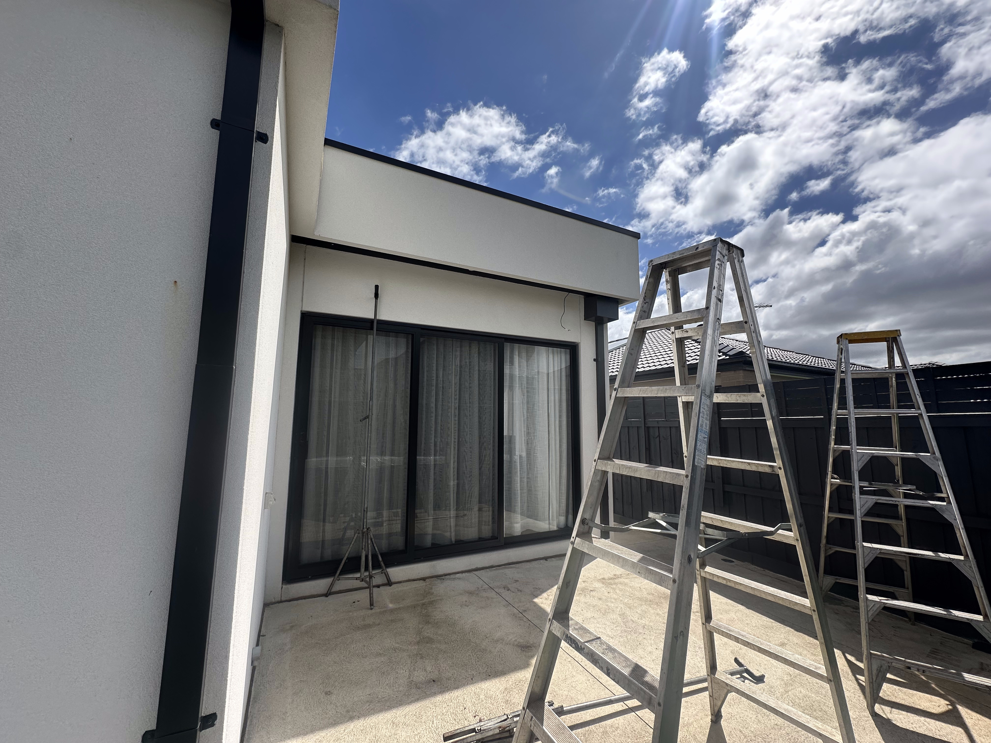 Insulated Pergola in Greenvale Before 1