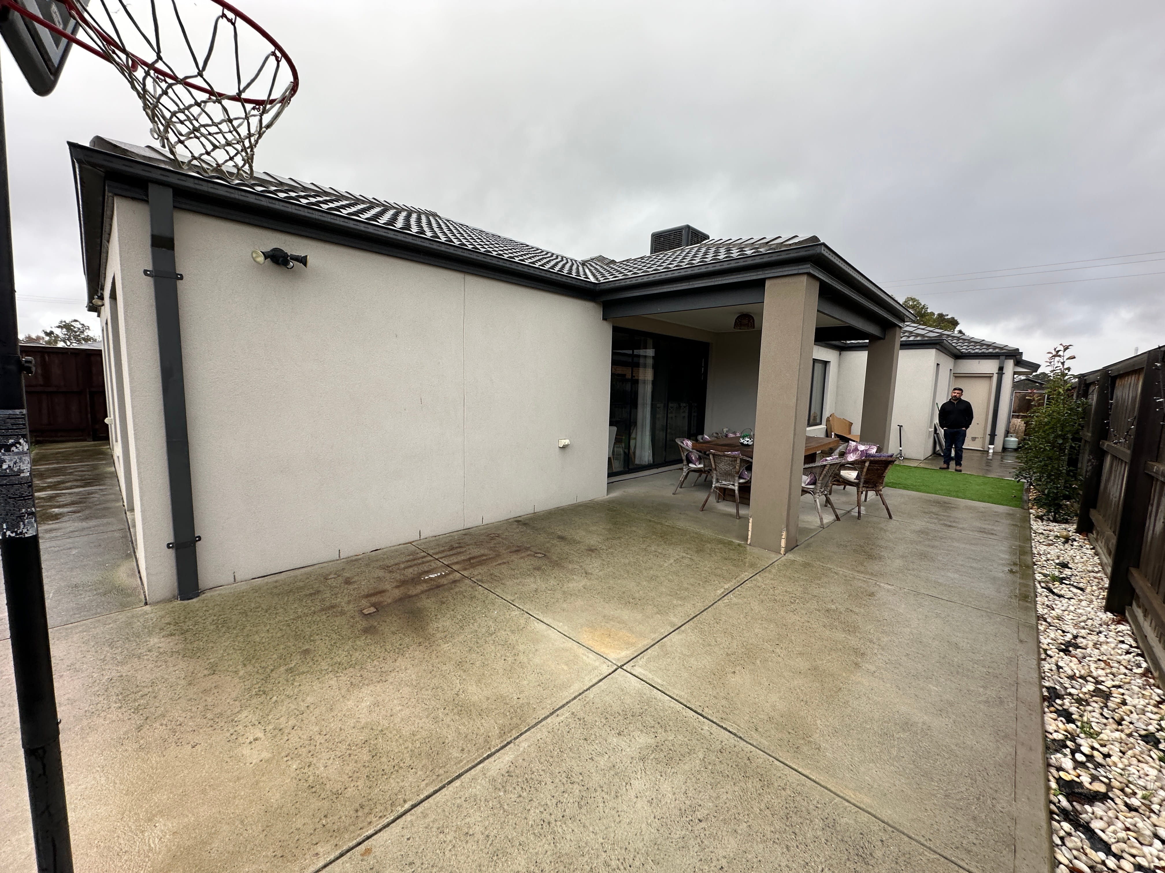 Insulated Pergola and Decking in Mernda Before 1