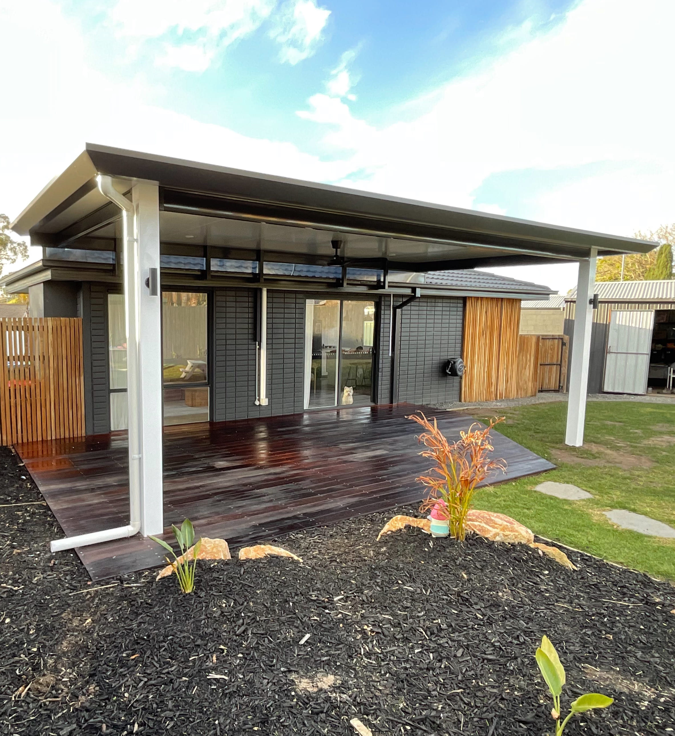 Custom Overhang Insulated Verandah in Mornington After 1