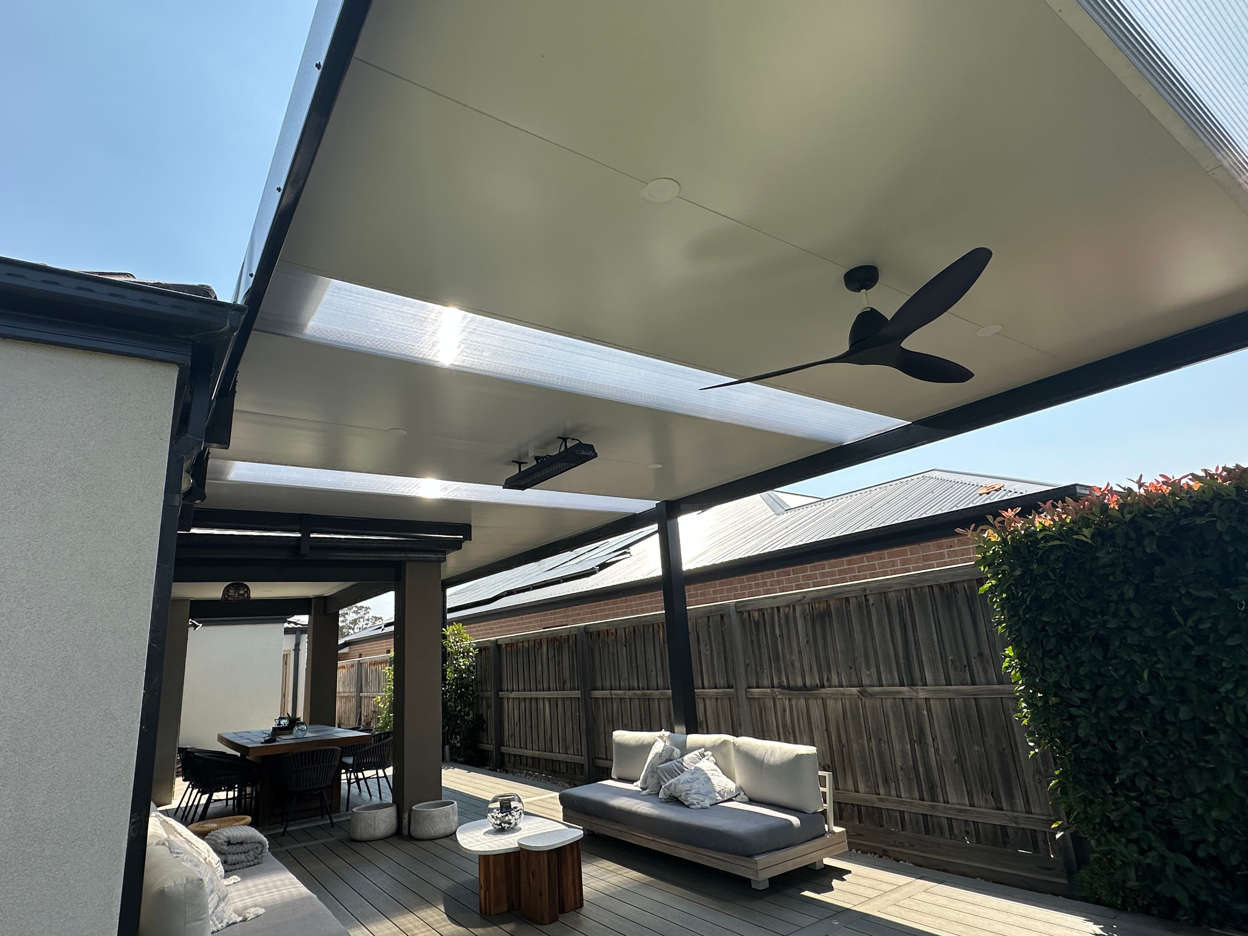 Insulated Pergola and Decking in Mernda After 1
