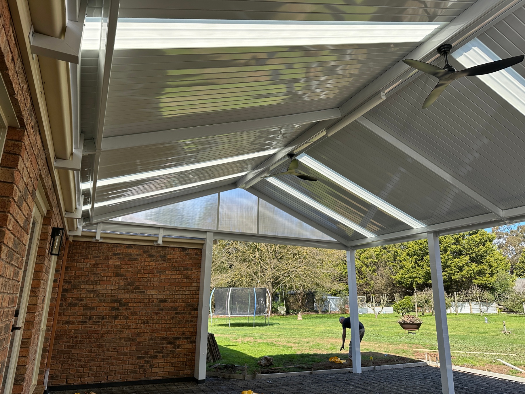 Colorbond Pergola in Kilmore After 3