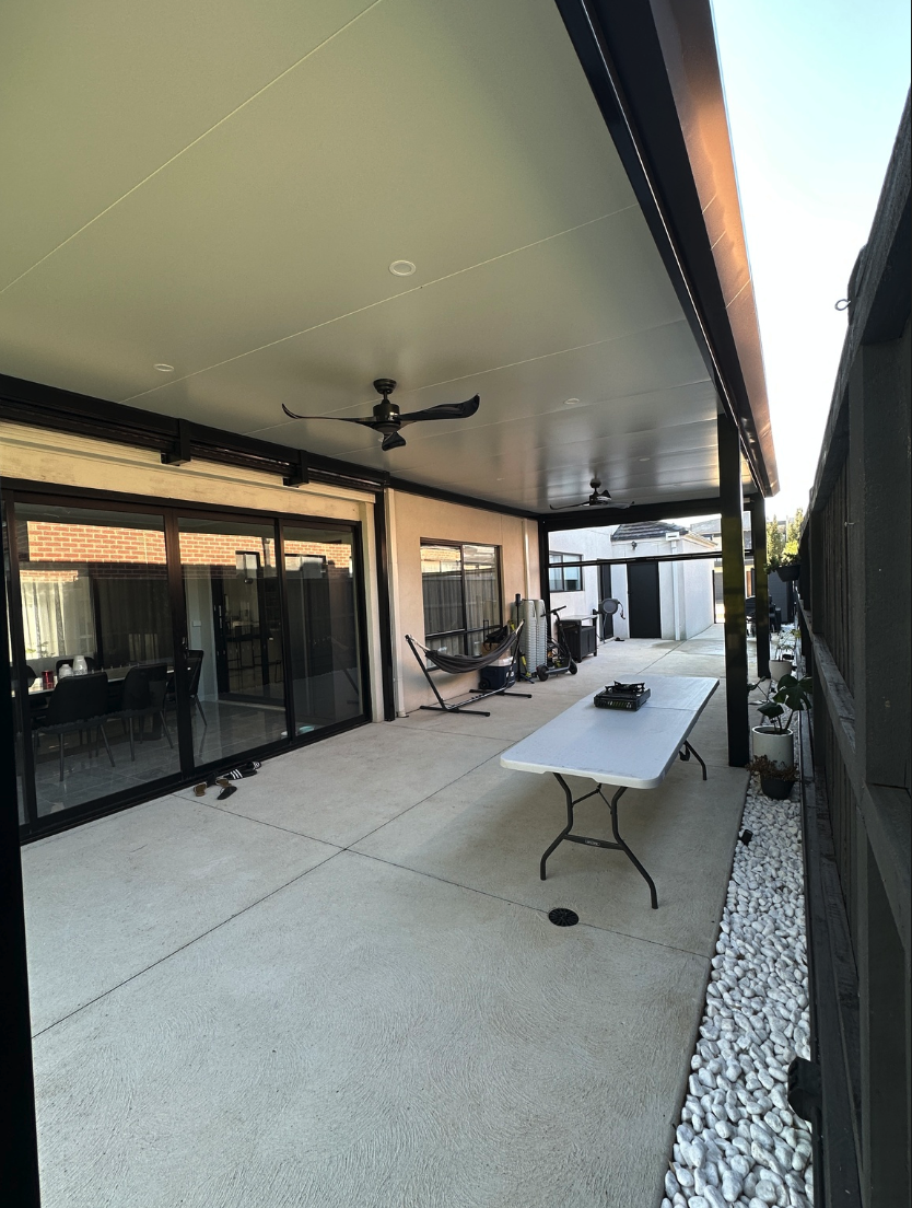 Insulated Patio in Truganina After 1