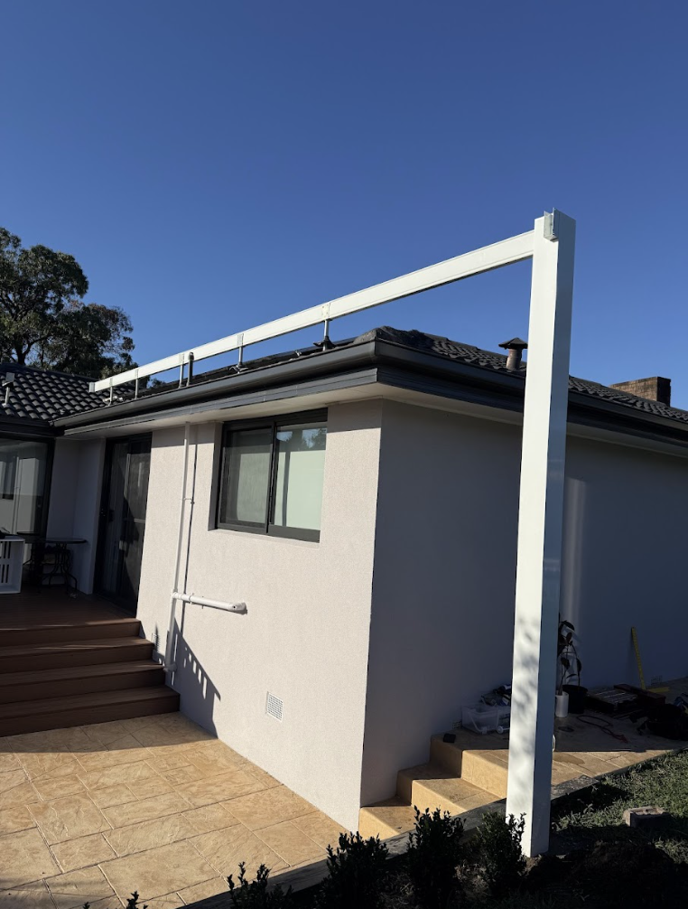 Insulated Pergola in Doncaster Before 1