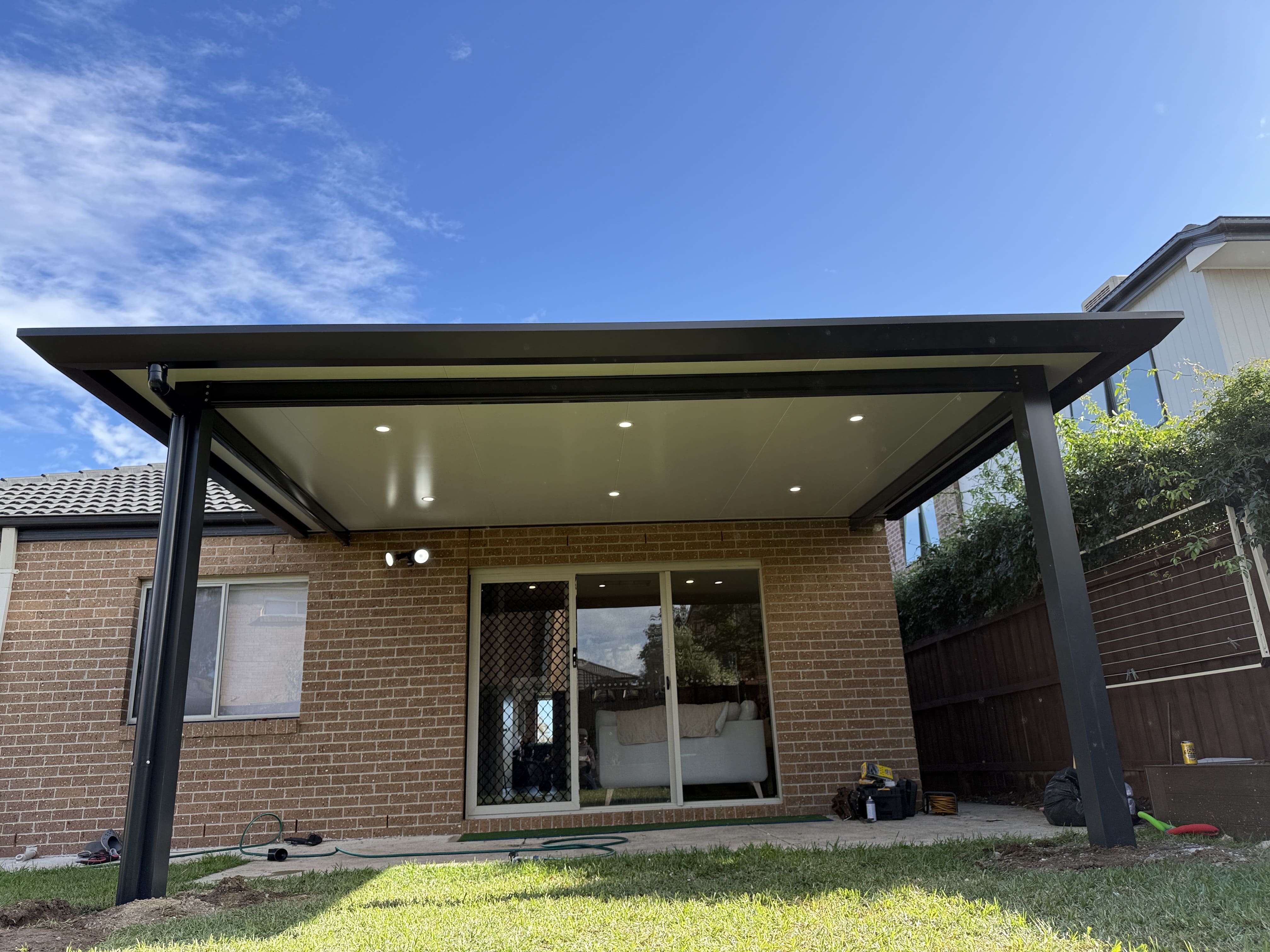 Overhang Insulated Patio in Point Cook After 2