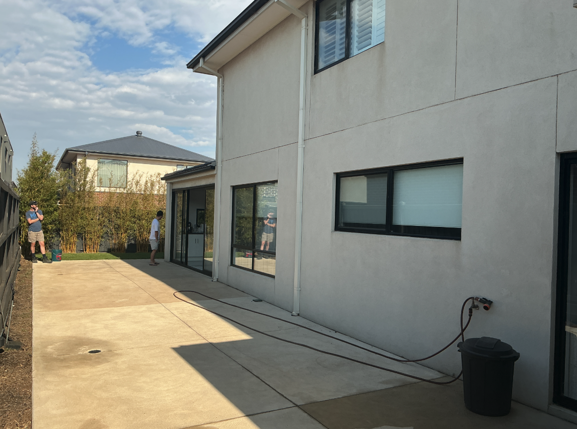 Insulated Patio in Truganina Before 2