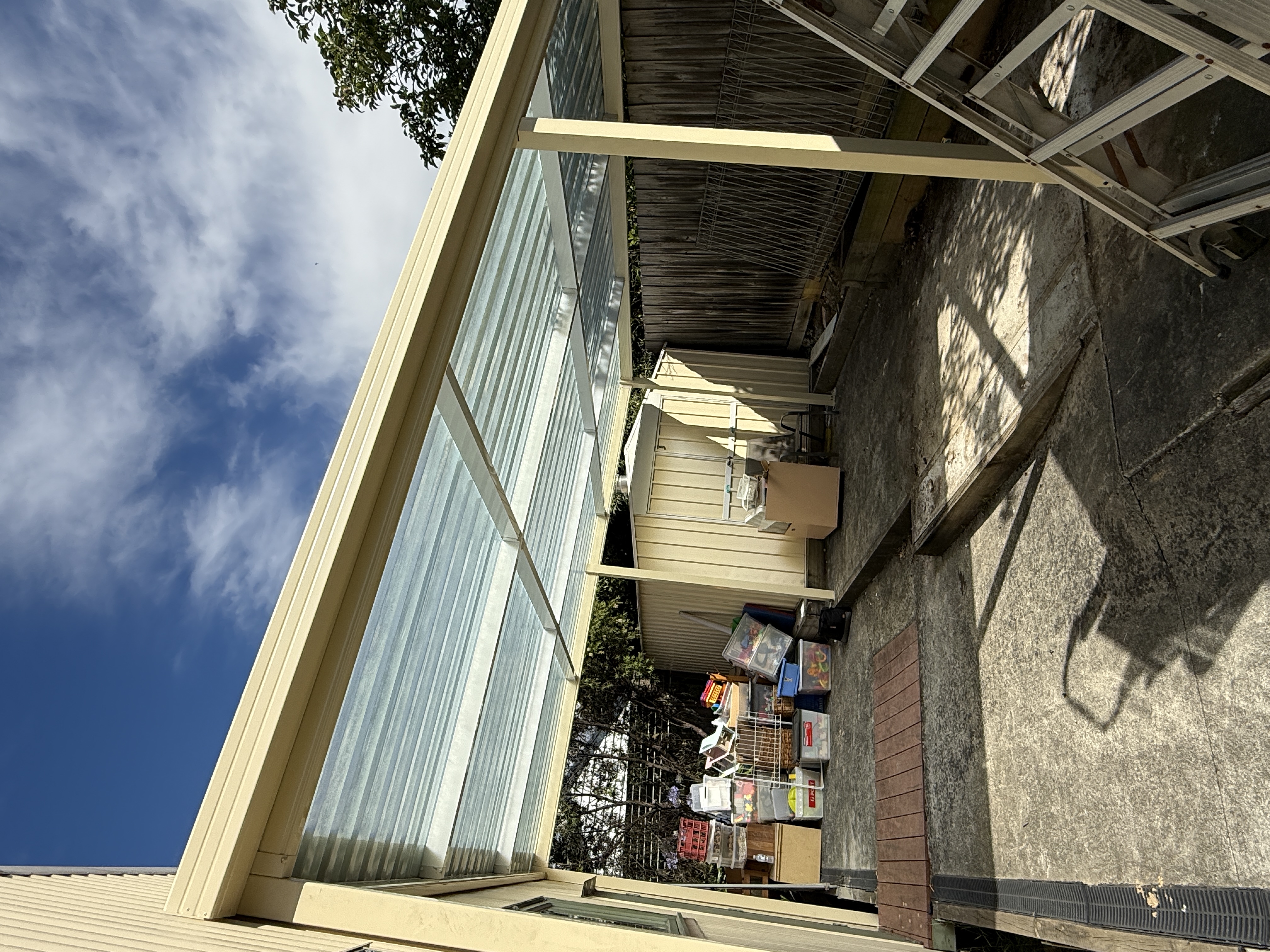 Fibreglass Colorbond Patio After 2