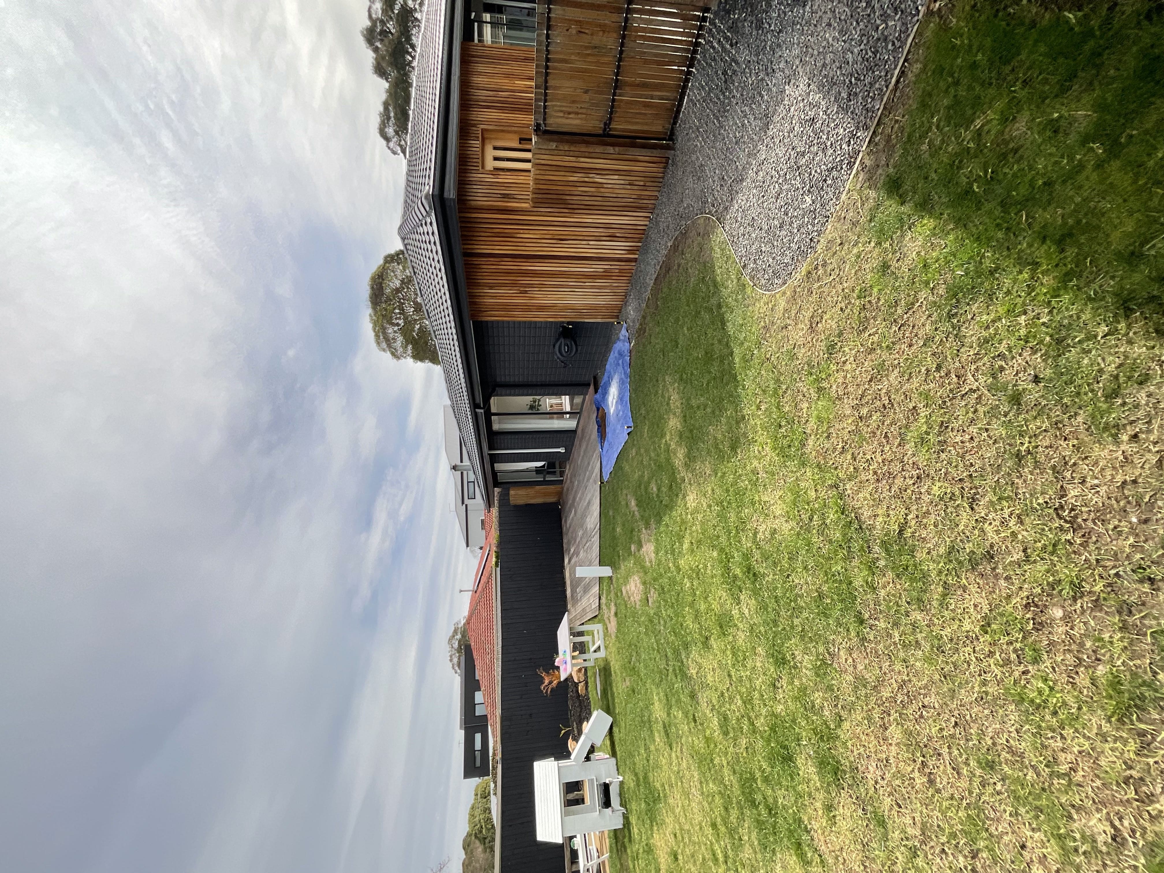 Custom Overhang Insulated Verandah in Mornington Before 2