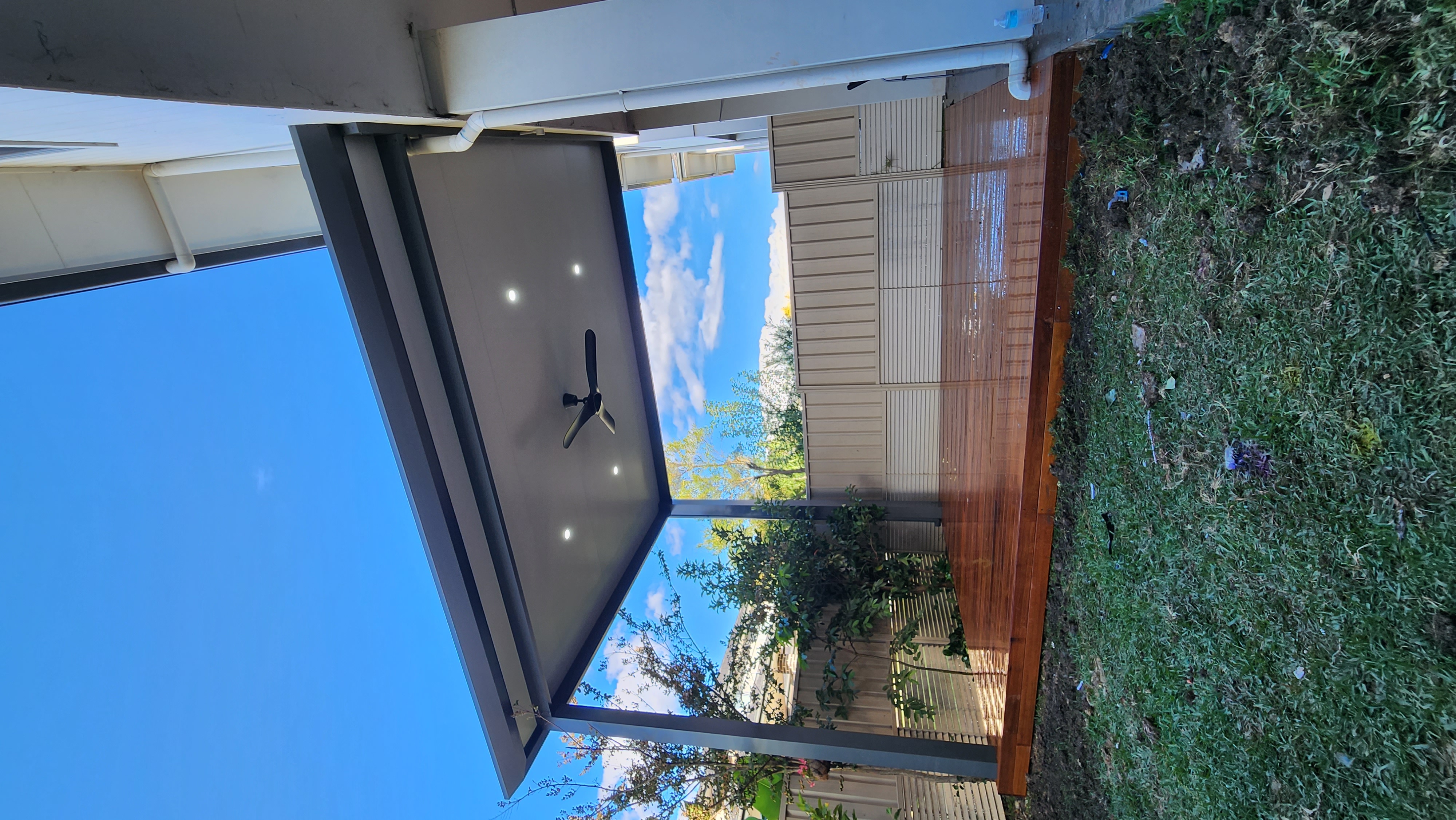 Insulated Patio Roof With Merbau Decking After 5