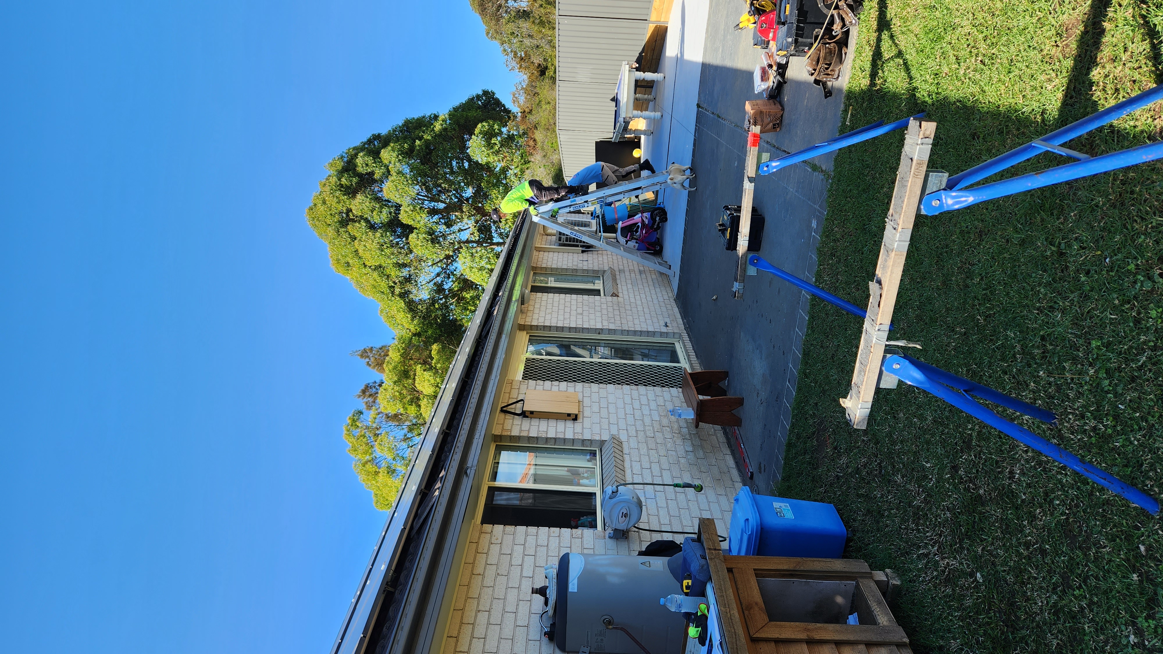 Insulated Patio Roof Before 1