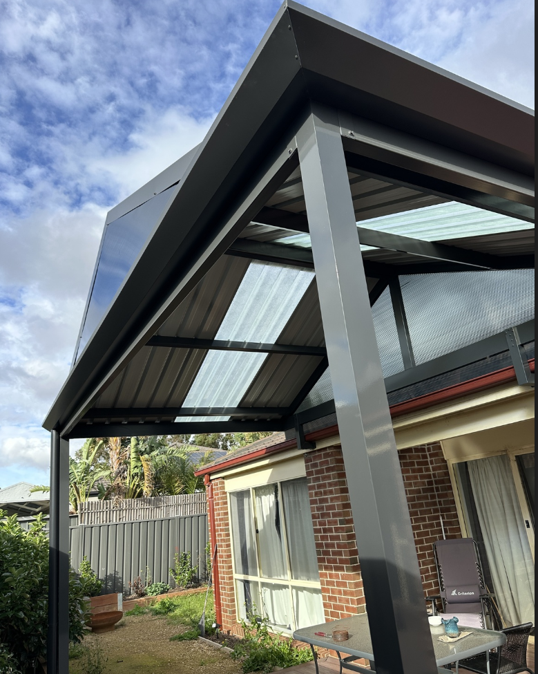 Gable Colorbond Pergola in Caroline Spring After 3