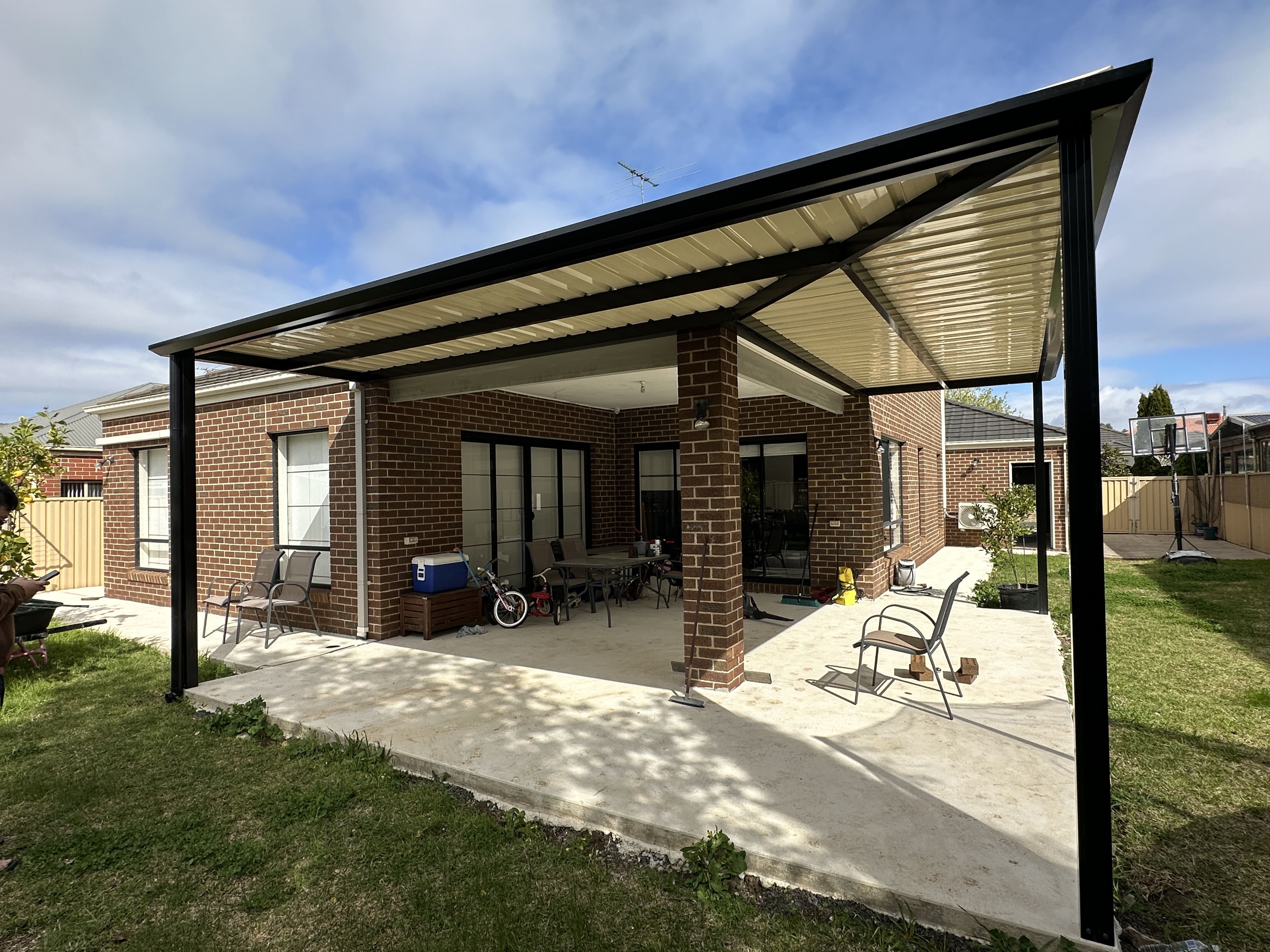 Colorbond Pergola in Caroline Springs After 3