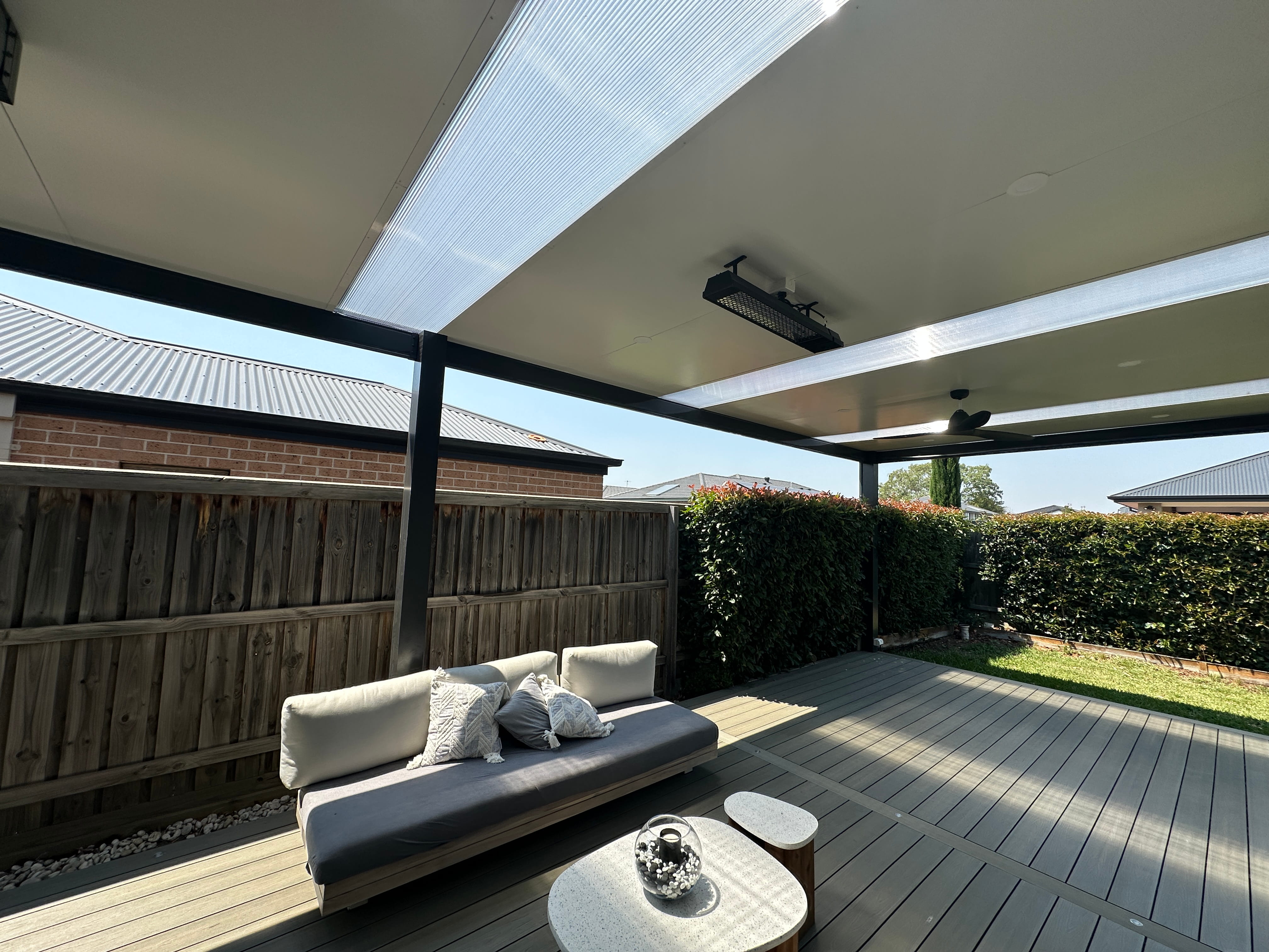 Insulated Pergola and Decking in Mernda After 3