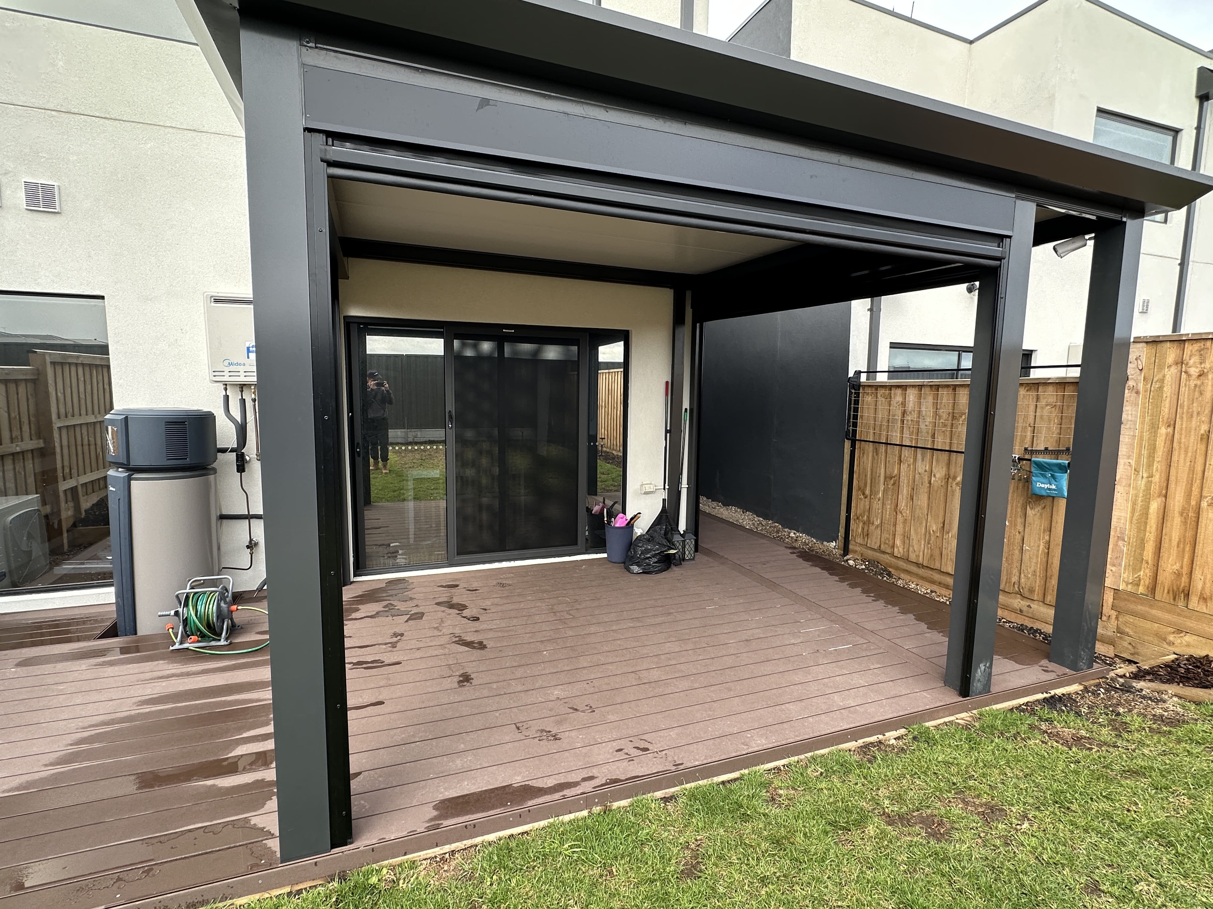 Insulated Patio and Ekodeck Composite Decking in Wollert After 4