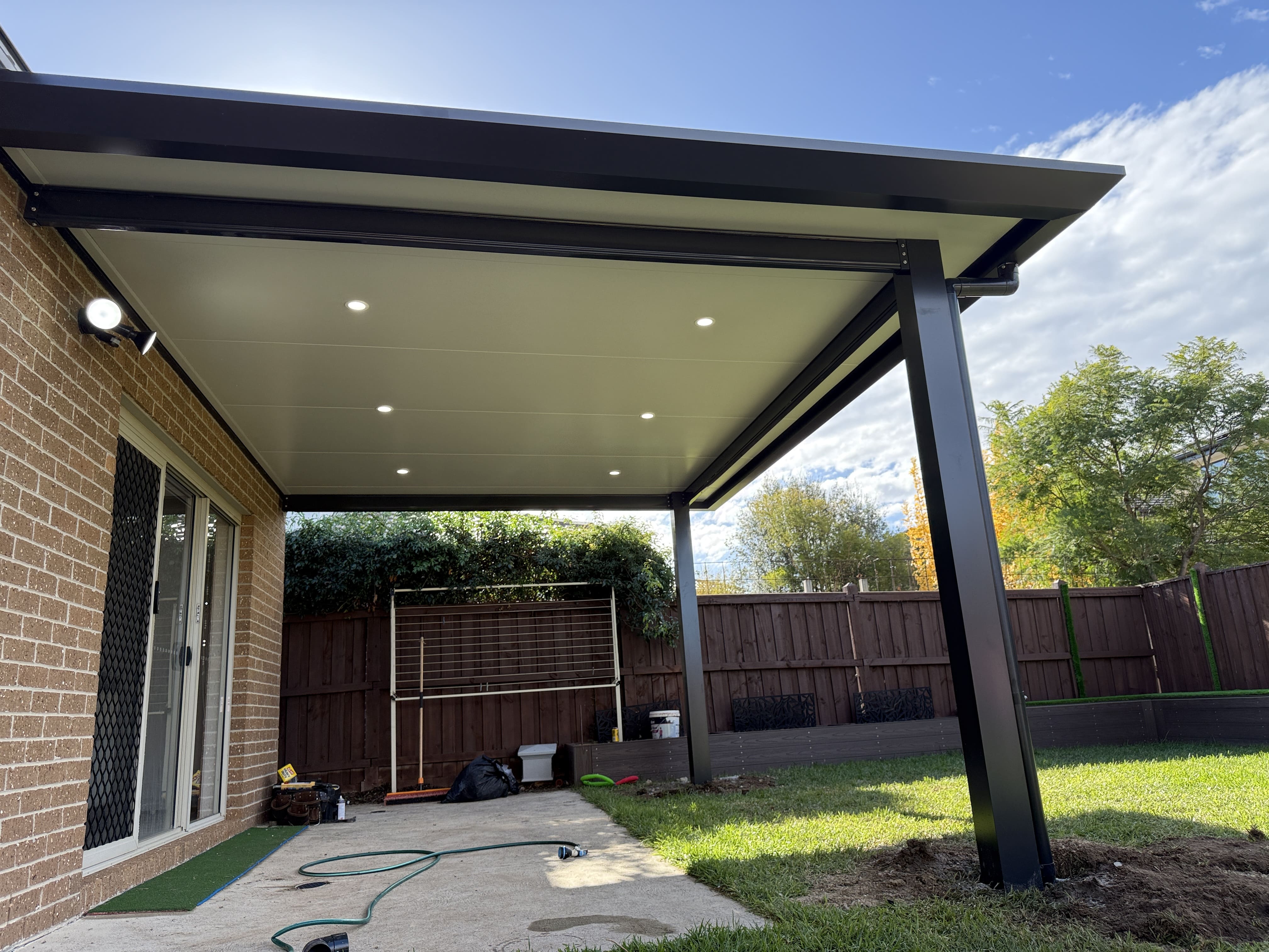 Overhang Insulated Patio in Point Cook After 1