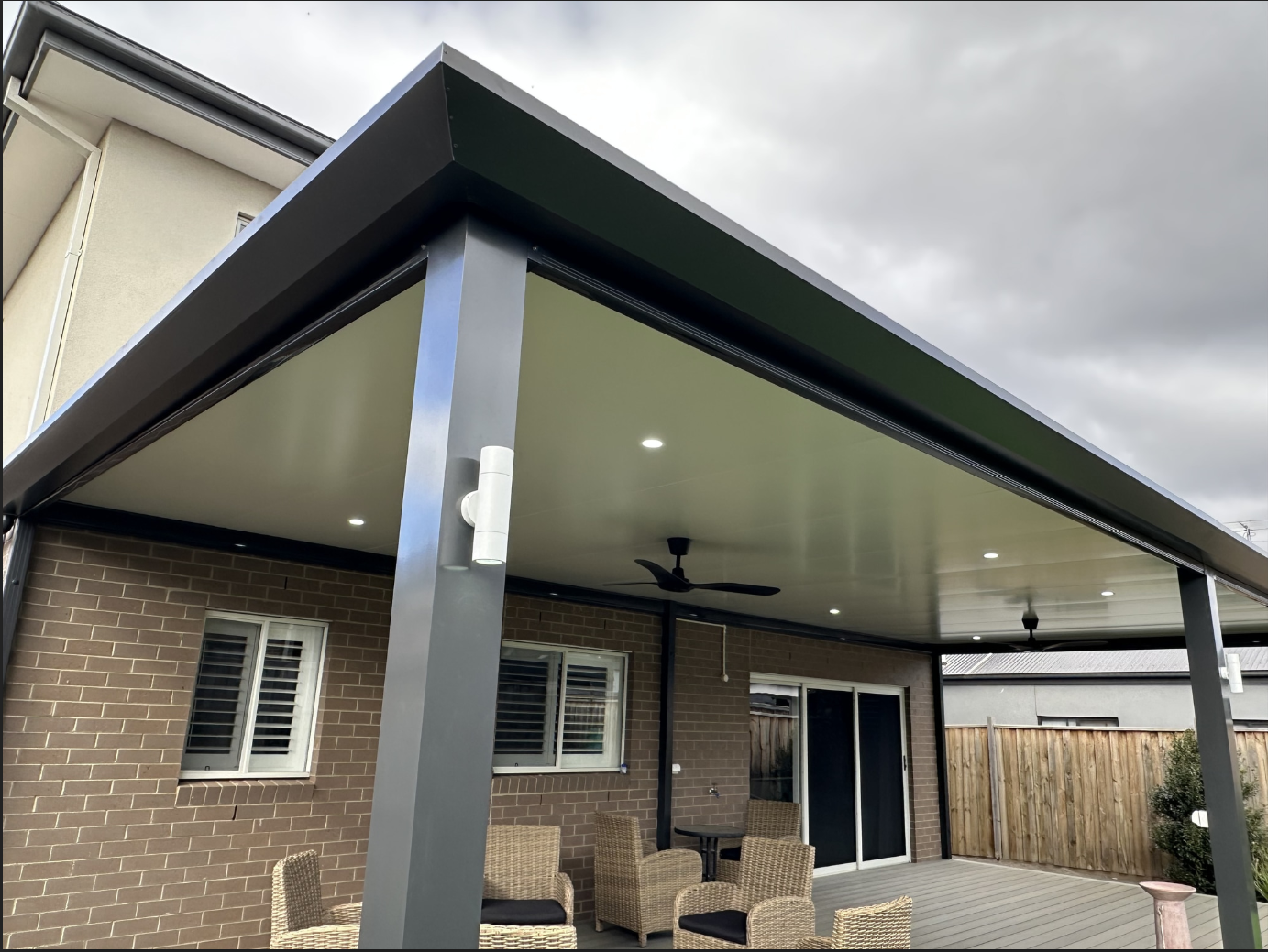 Insulated Pergola in Fraser Rise After 2