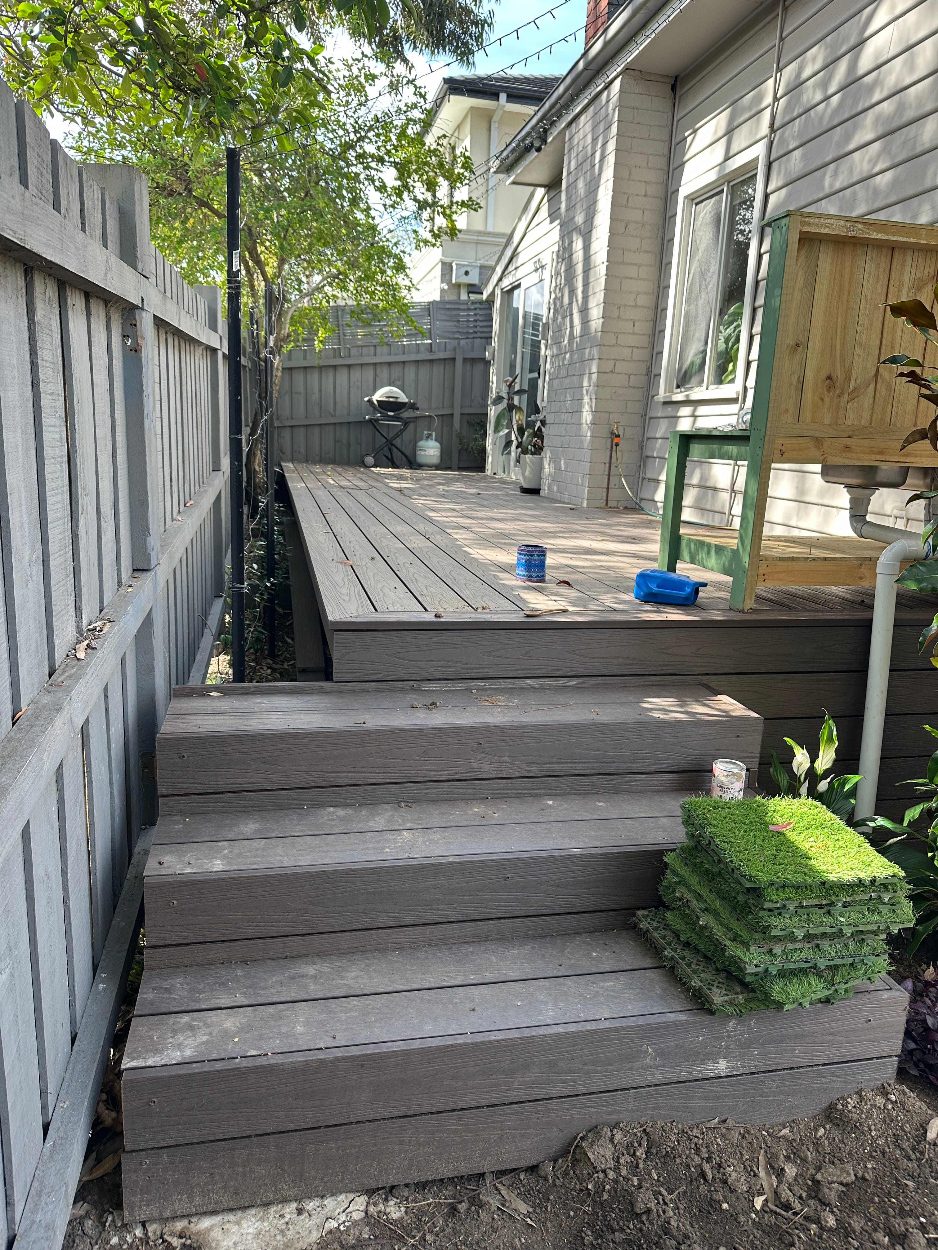 Composite Decking in Heidelberg Heigth