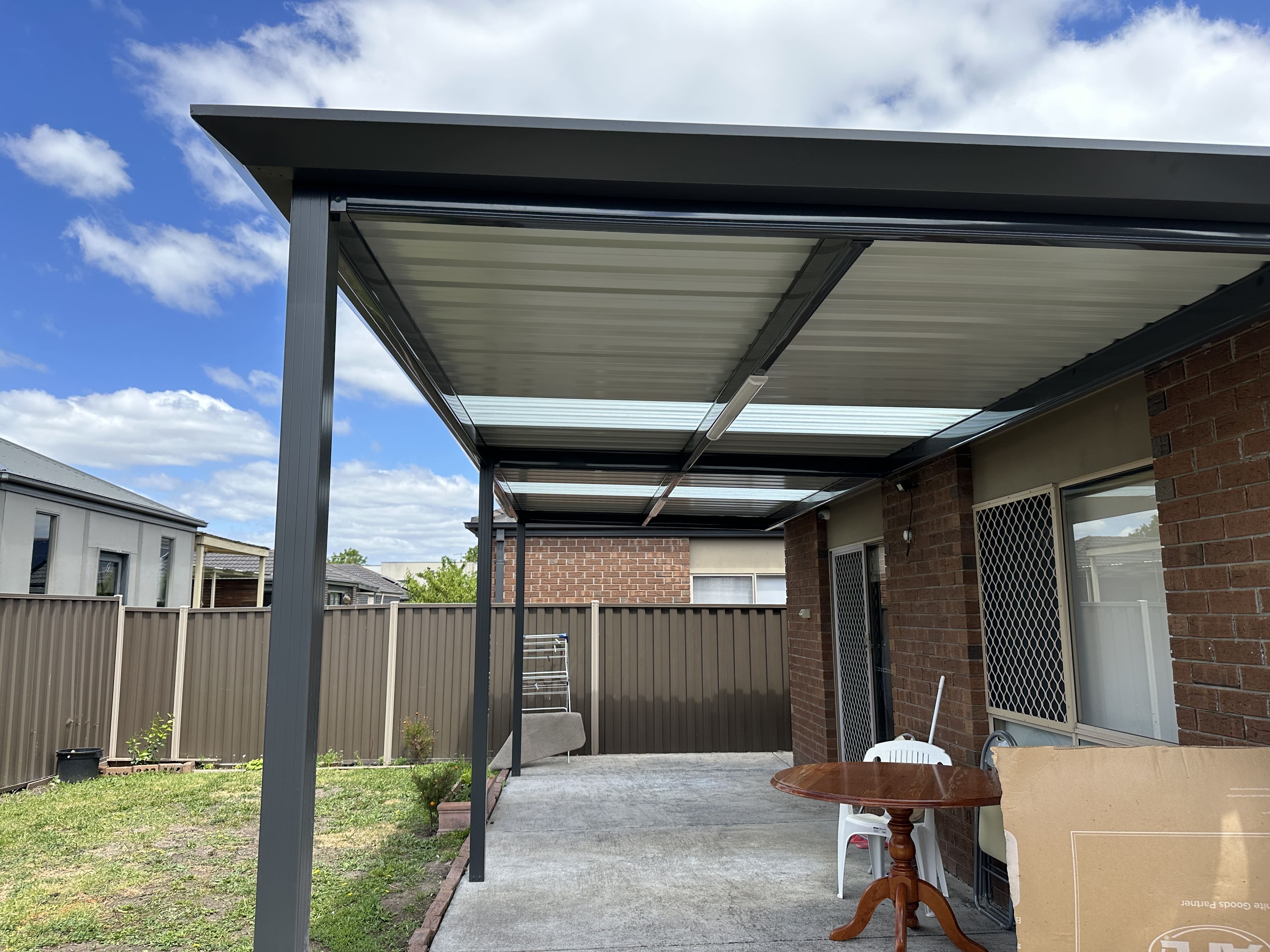 Colorbond Pergola in Craigieburn After 2