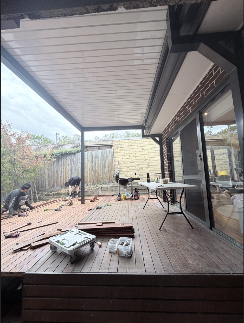 Flatdek Pergola in Mitcham After 3